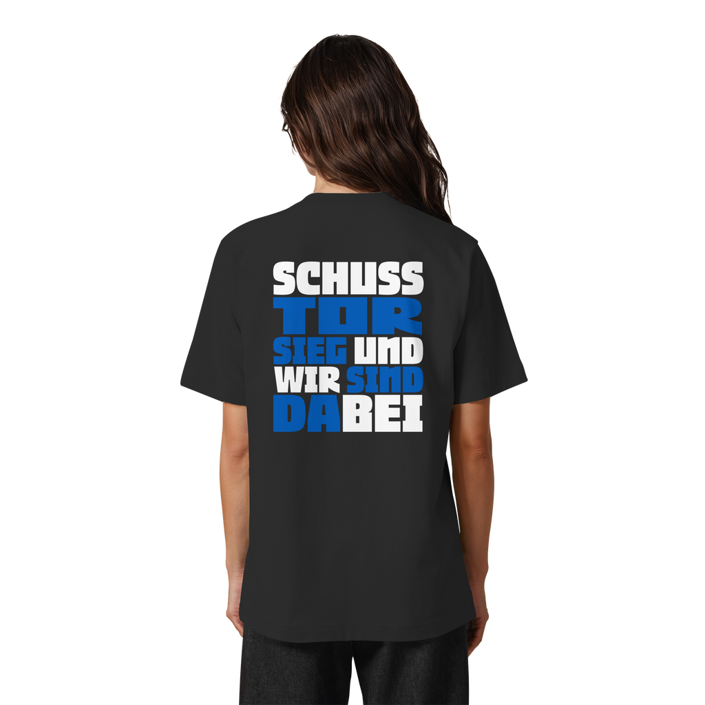 Schuss Tor Sieg - Heavy Oversized Organic Shirt