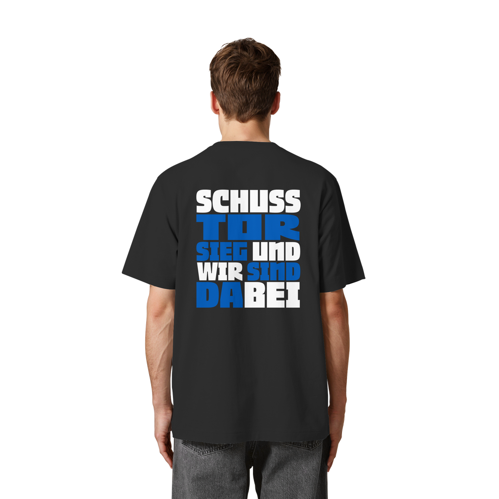 Schuss Tor Sieg - Heavy Oversized Organic Shirt
