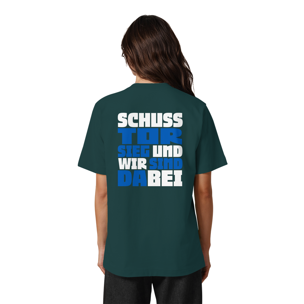 Schuss Tor Sieg - Heavy Oversized Organic Shirt