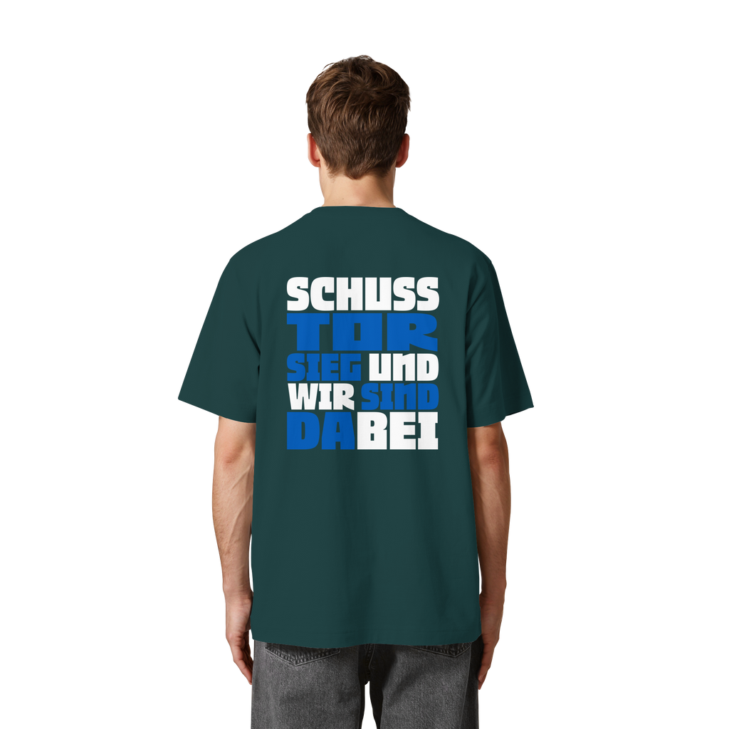 Schuss Tor Sieg - Heavy Oversized Organic Shirt