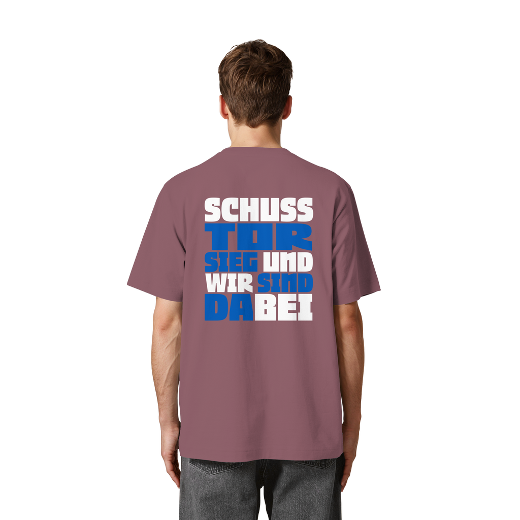Schuss Tor Sieg - Heavy Oversized Organic Shirt