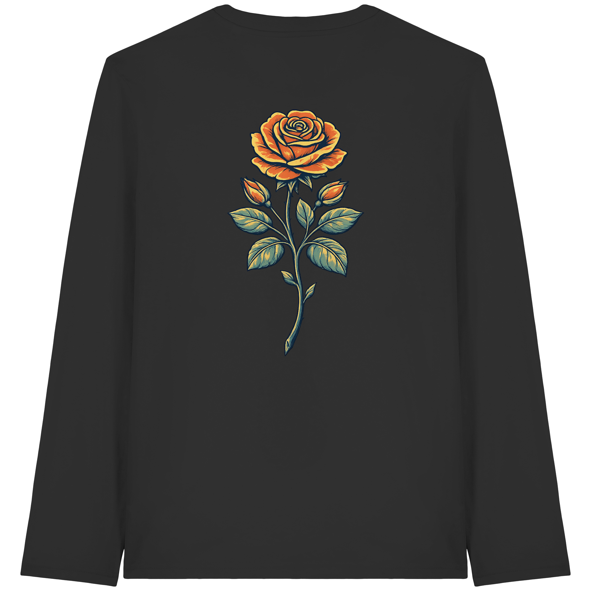 Shirtlin Rose - Organic Longsleeve T-Shirt