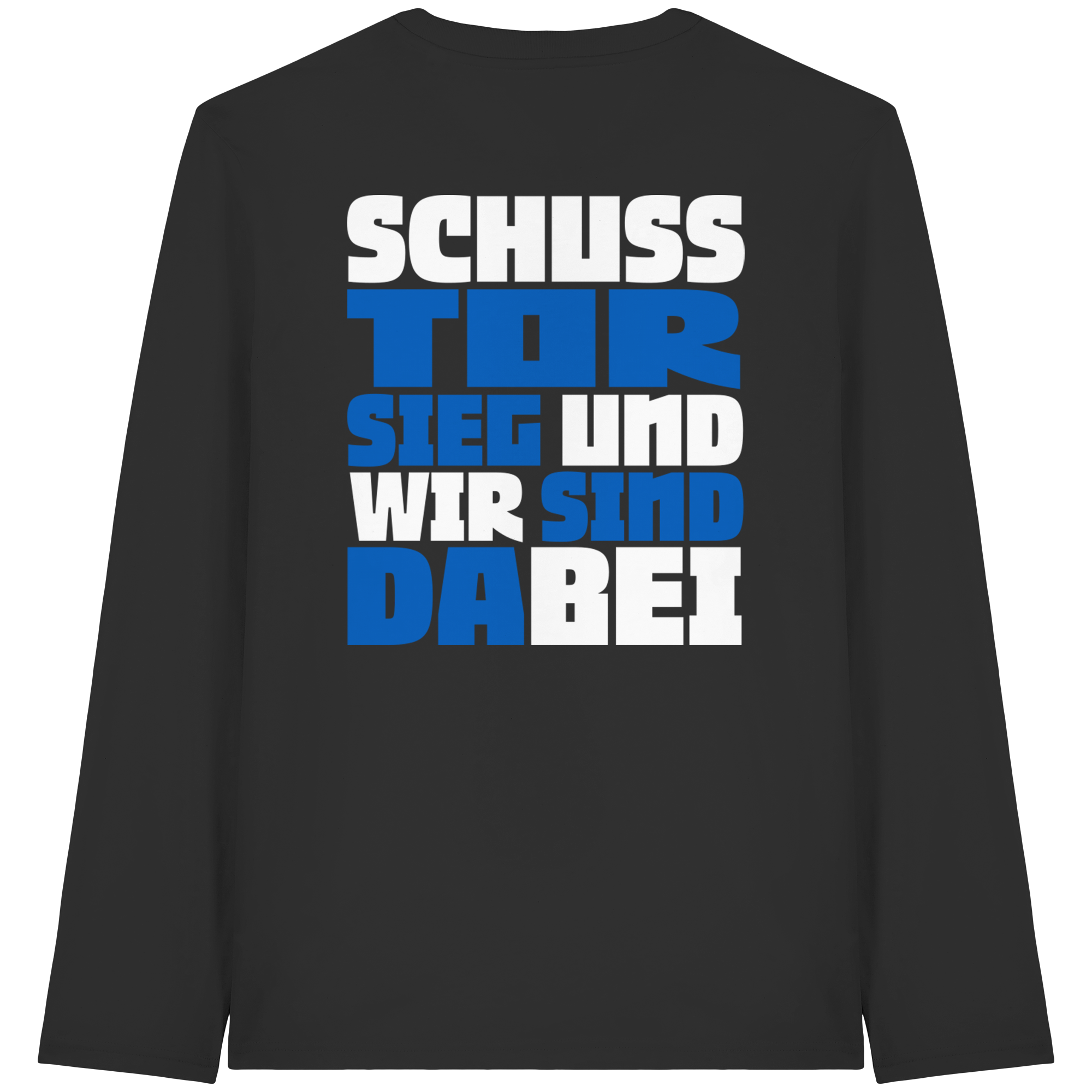 Schuss Tor Sieg - Organic Longsleeve T-Shirt