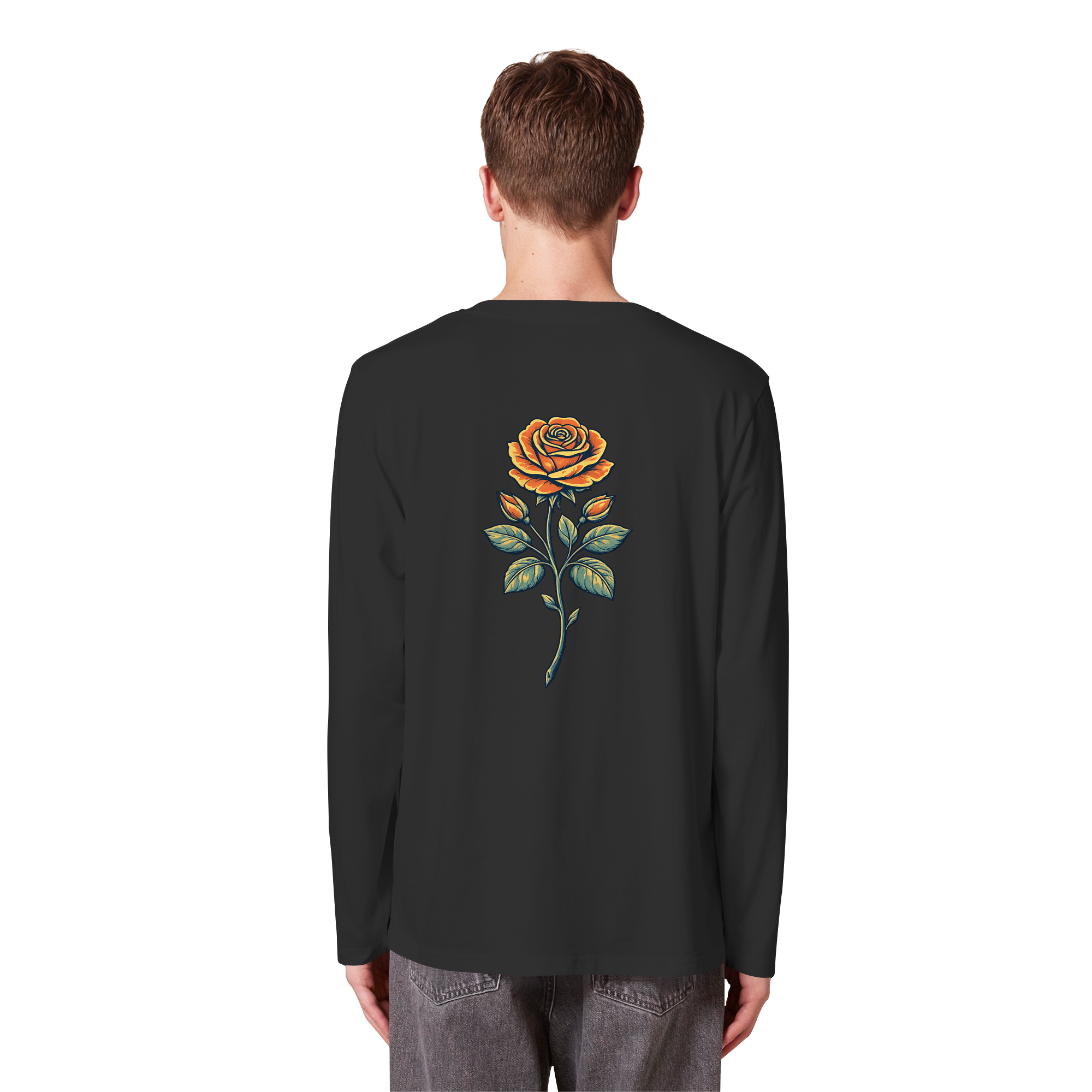 Shirtlin Rose - Organic Longsleeve T-Shirt