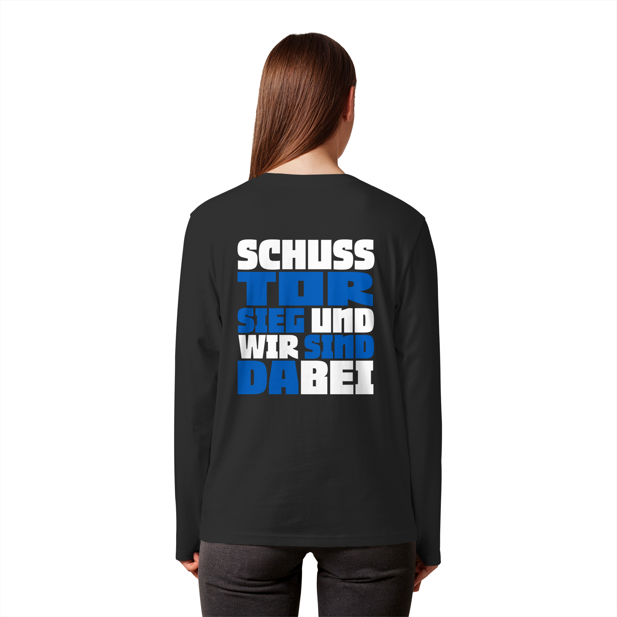 Schuss Tor Sieg - Organic Longsleeve T-Shirt