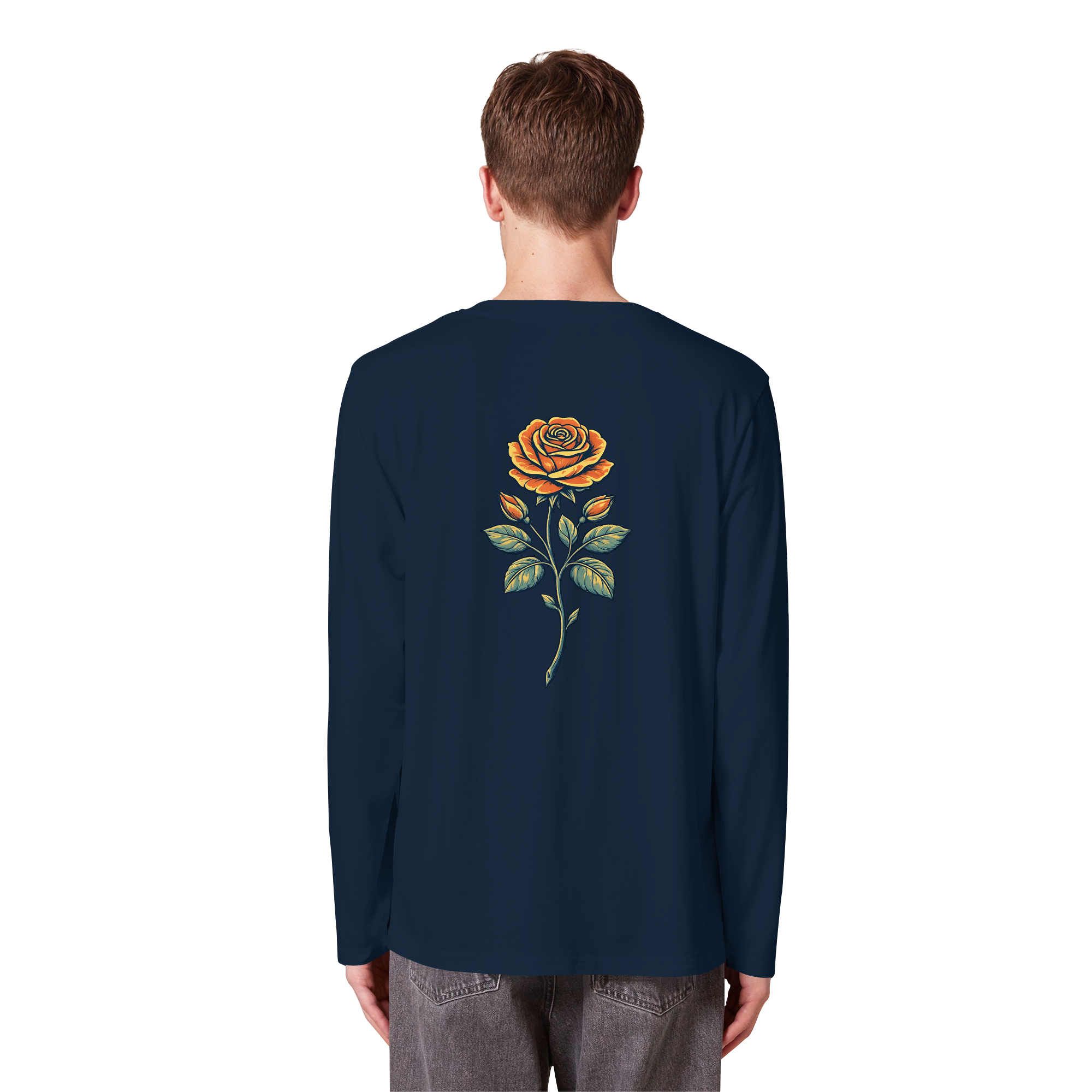 Shirtlin Rose - Organic Longsleeve T-Shirt