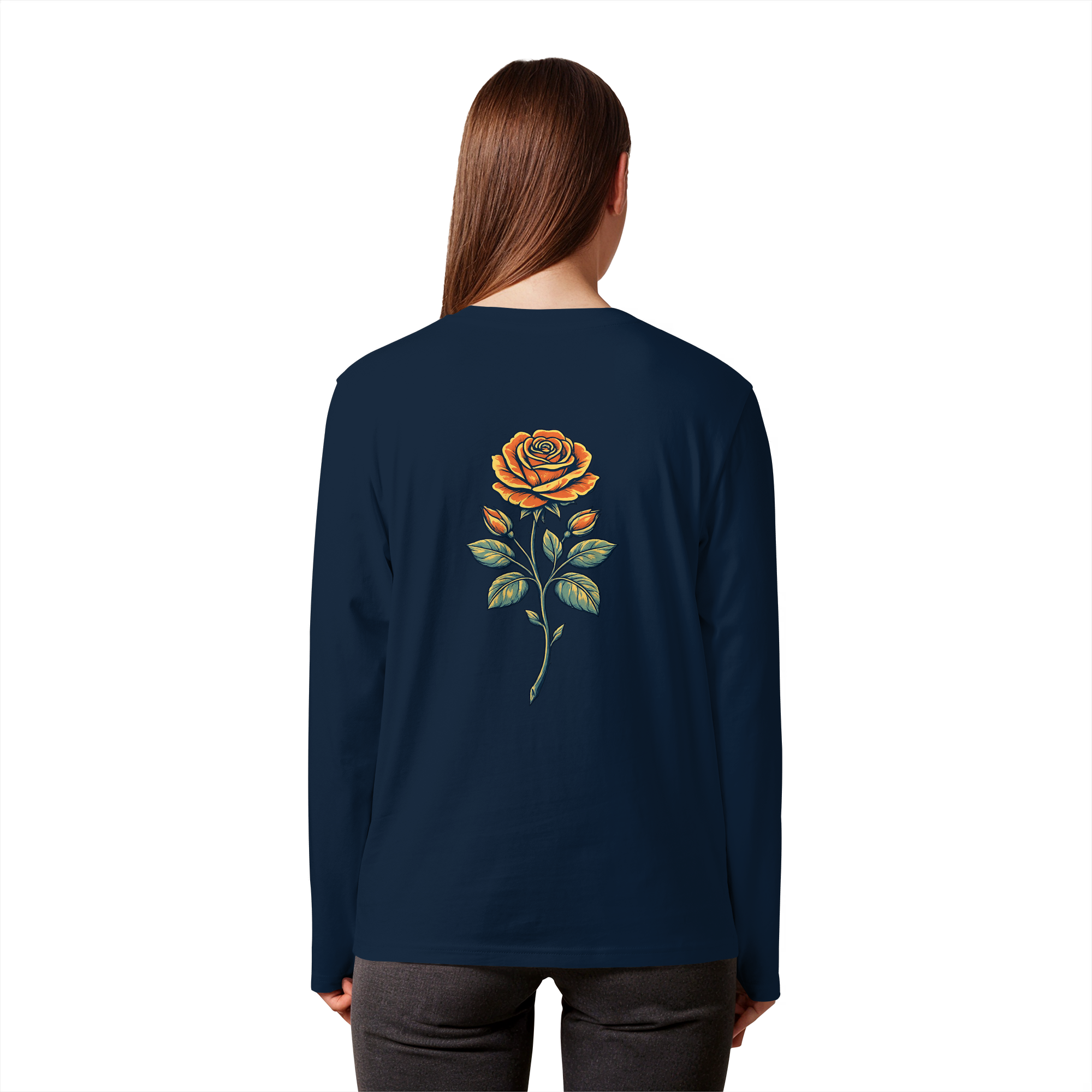 Shirtlin Rose - Organic Longsleeve T-Shirt