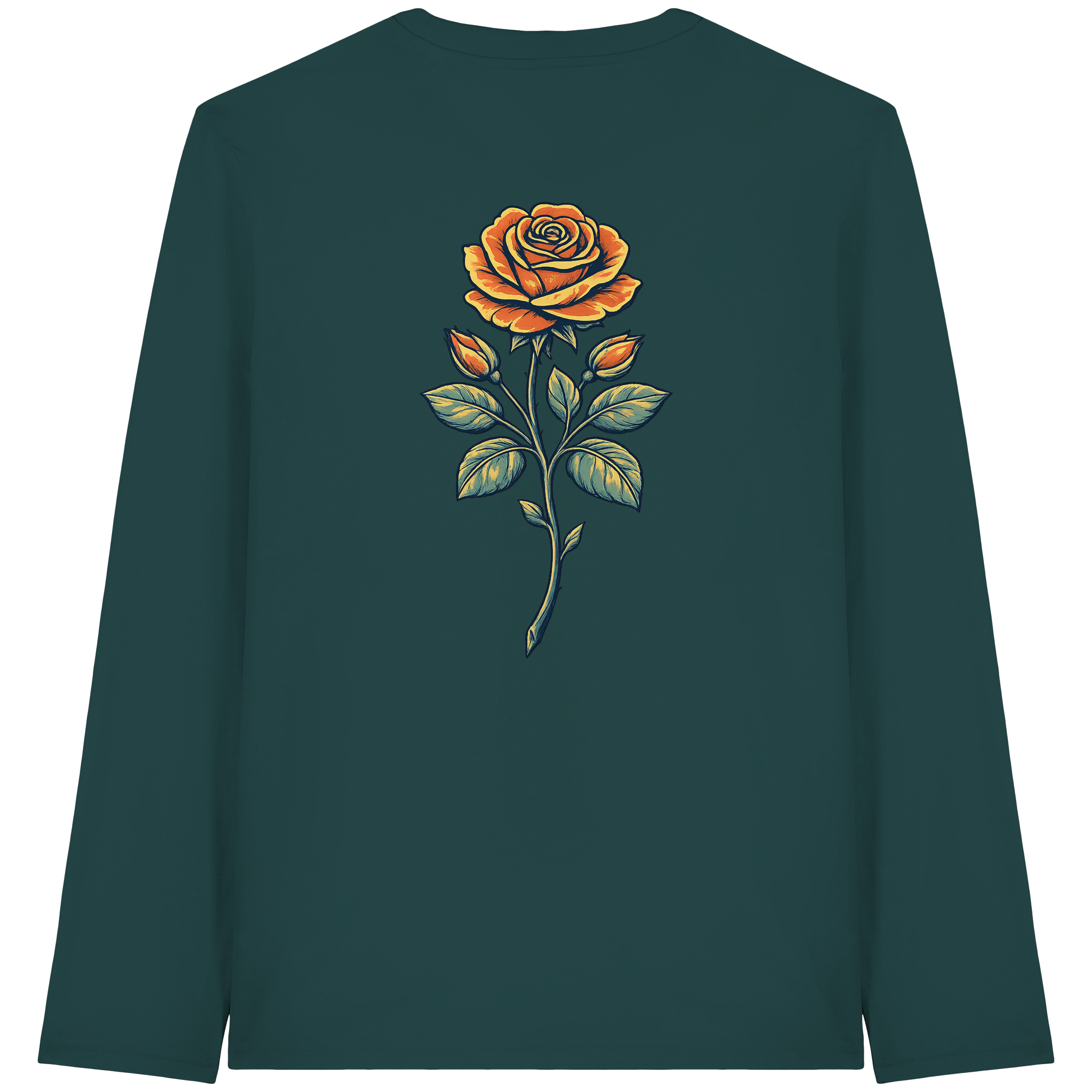 Shirtlin Rose - Organic Longsleeve T-Shirt