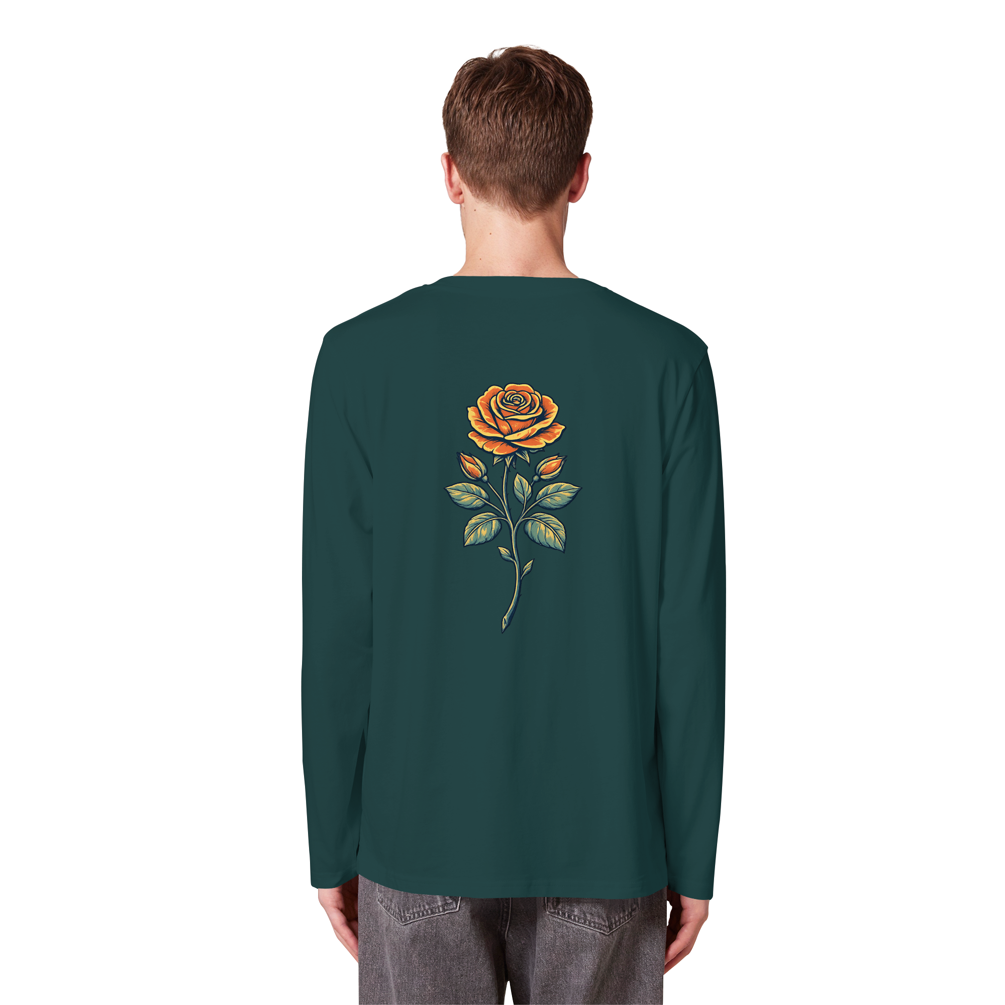 Shirtlin Rose - Organic Longsleeve T-Shirt