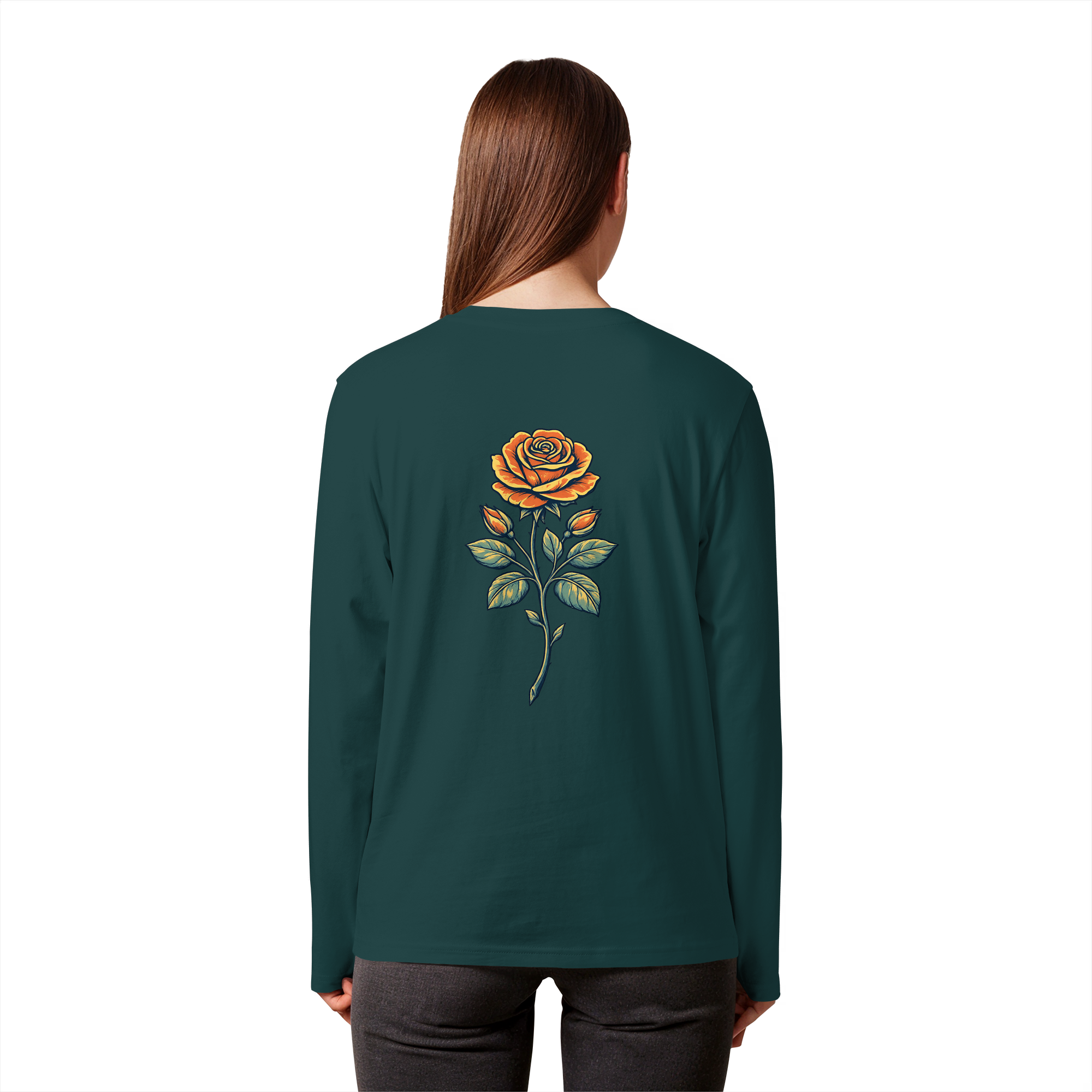 Shirtlin Rose - Organic Longsleeve T-Shirt