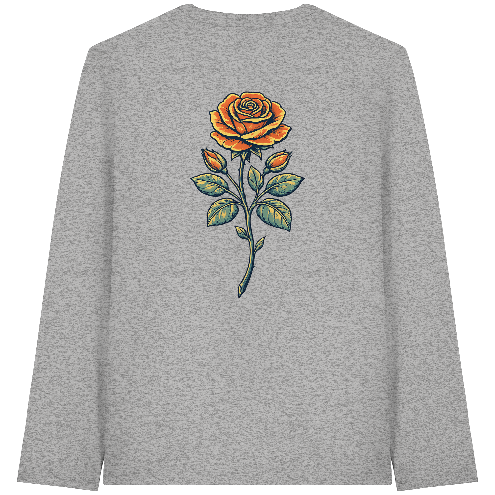 Shirtlin Rose - Organic Longsleeve T-Shirt