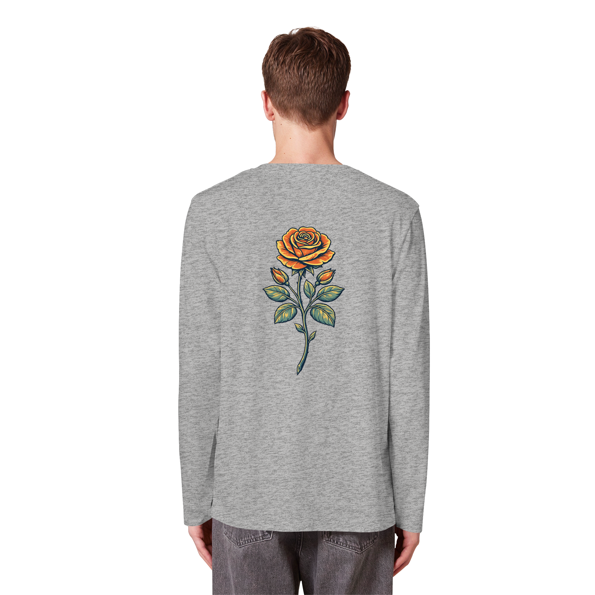 Shirtlin Rose - Organic Longsleeve T-Shirt