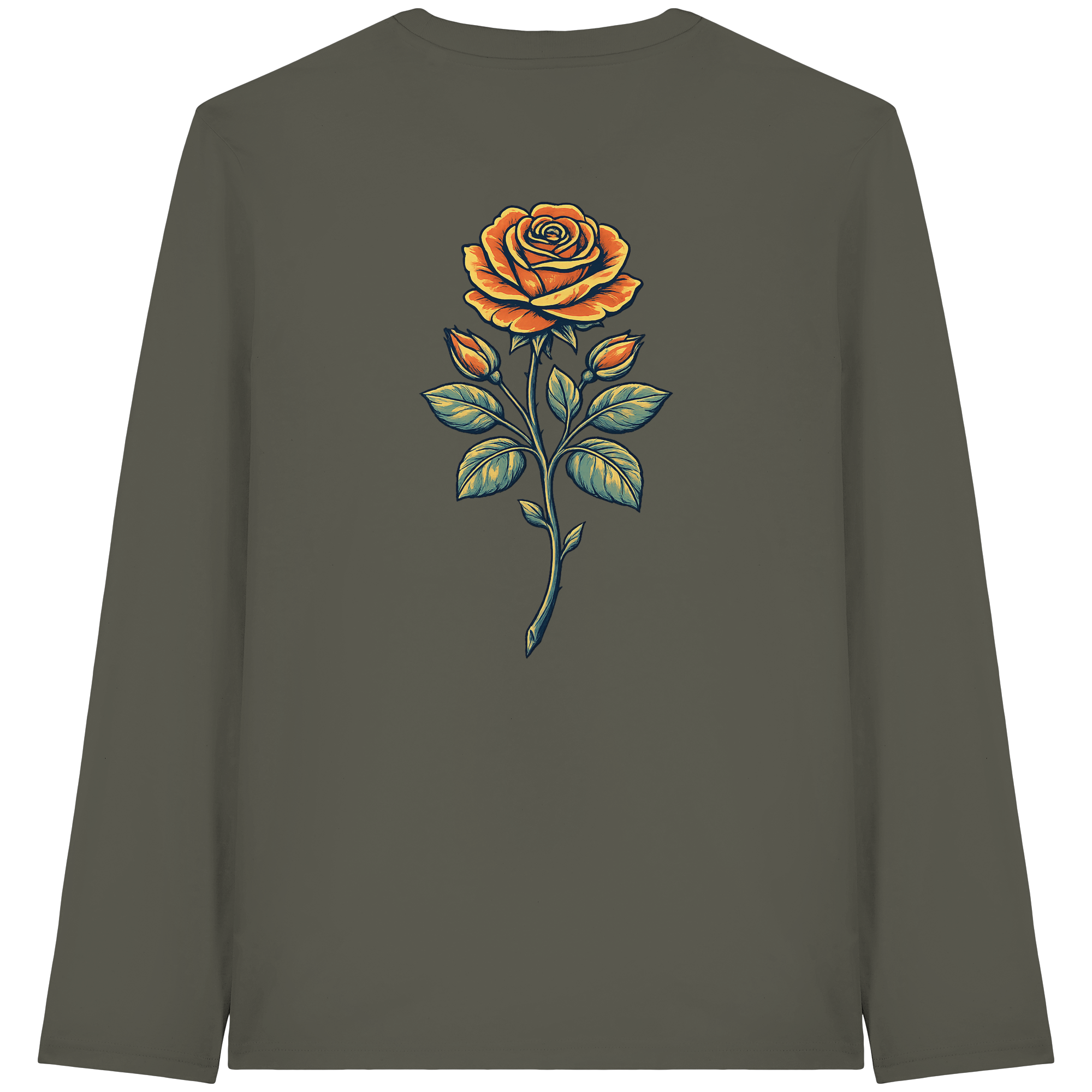 Shirtlin Rose - Organic Longsleeve T-Shirt