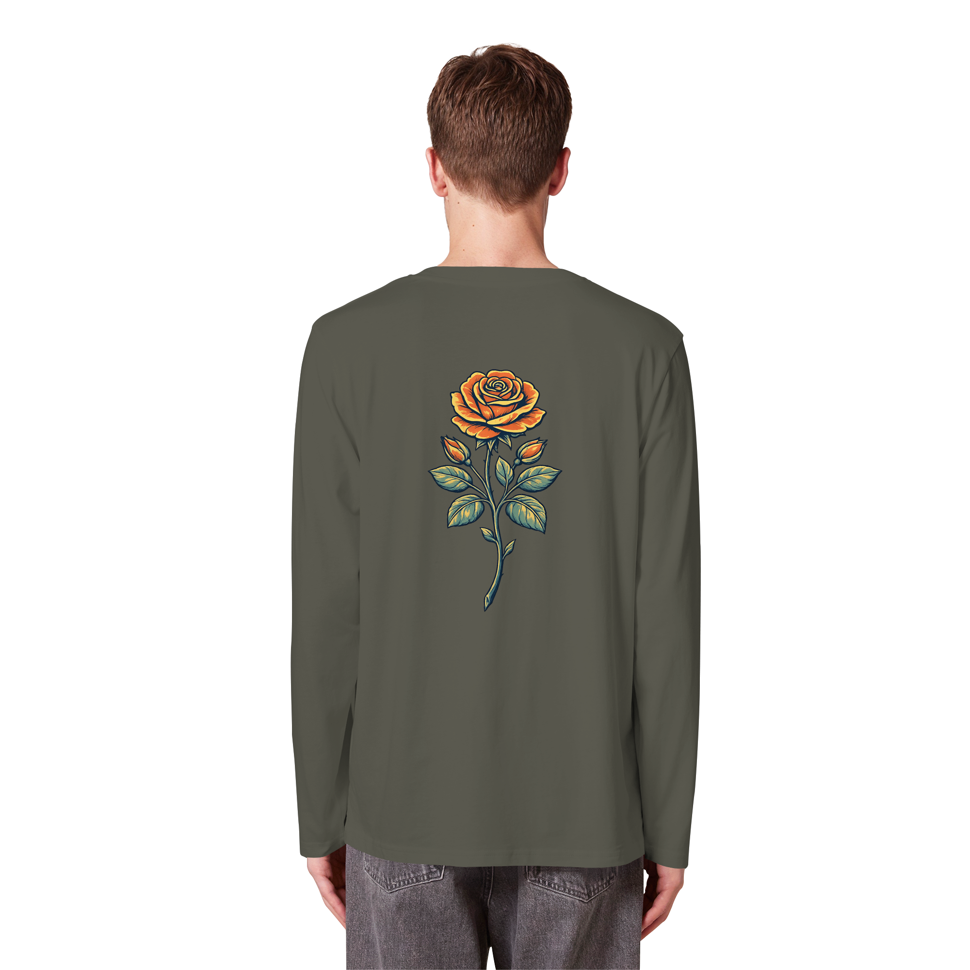 Shirtlin Rose - Organic Longsleeve T-Shirt