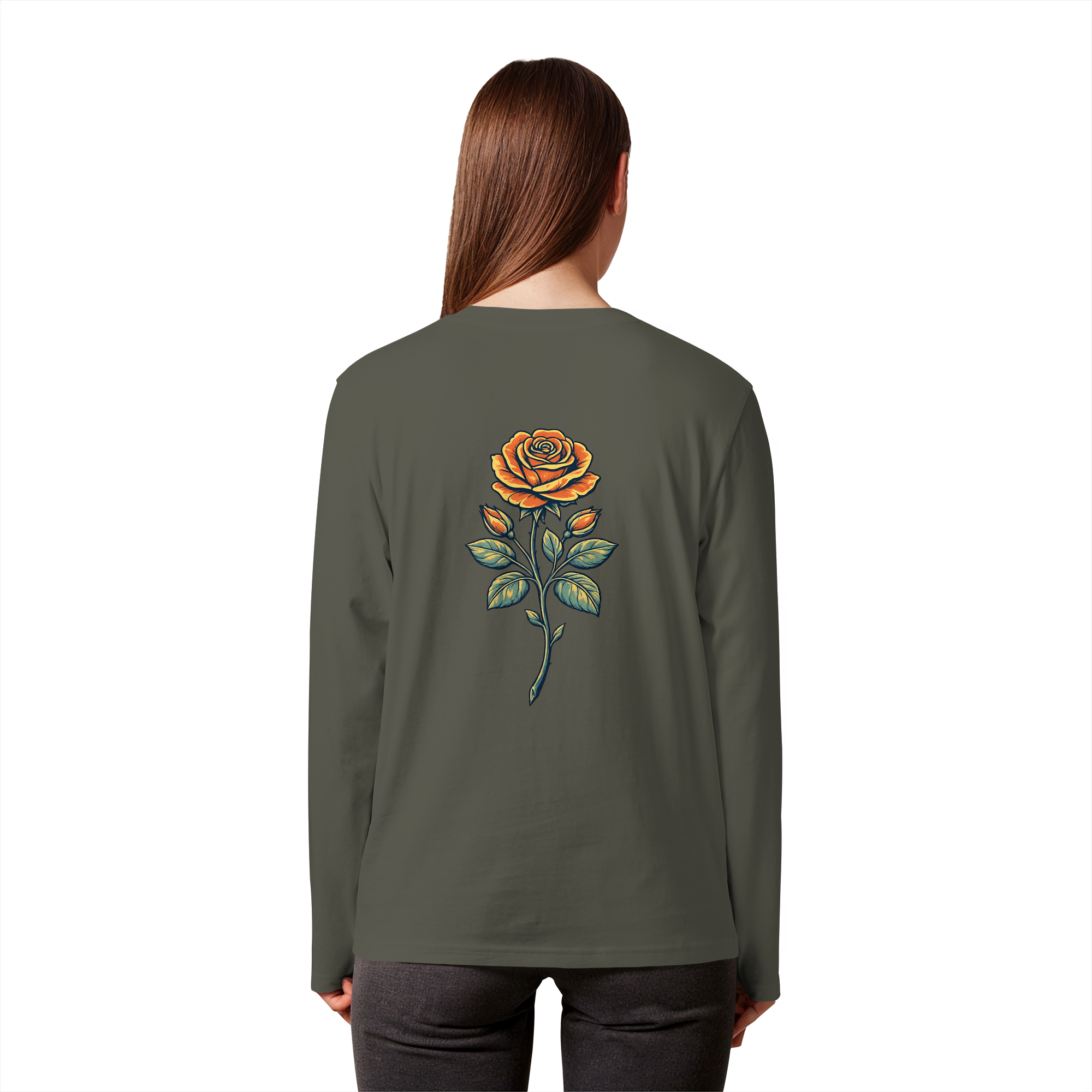 Shirtlin Rose - Organic Longsleeve T-Shirt