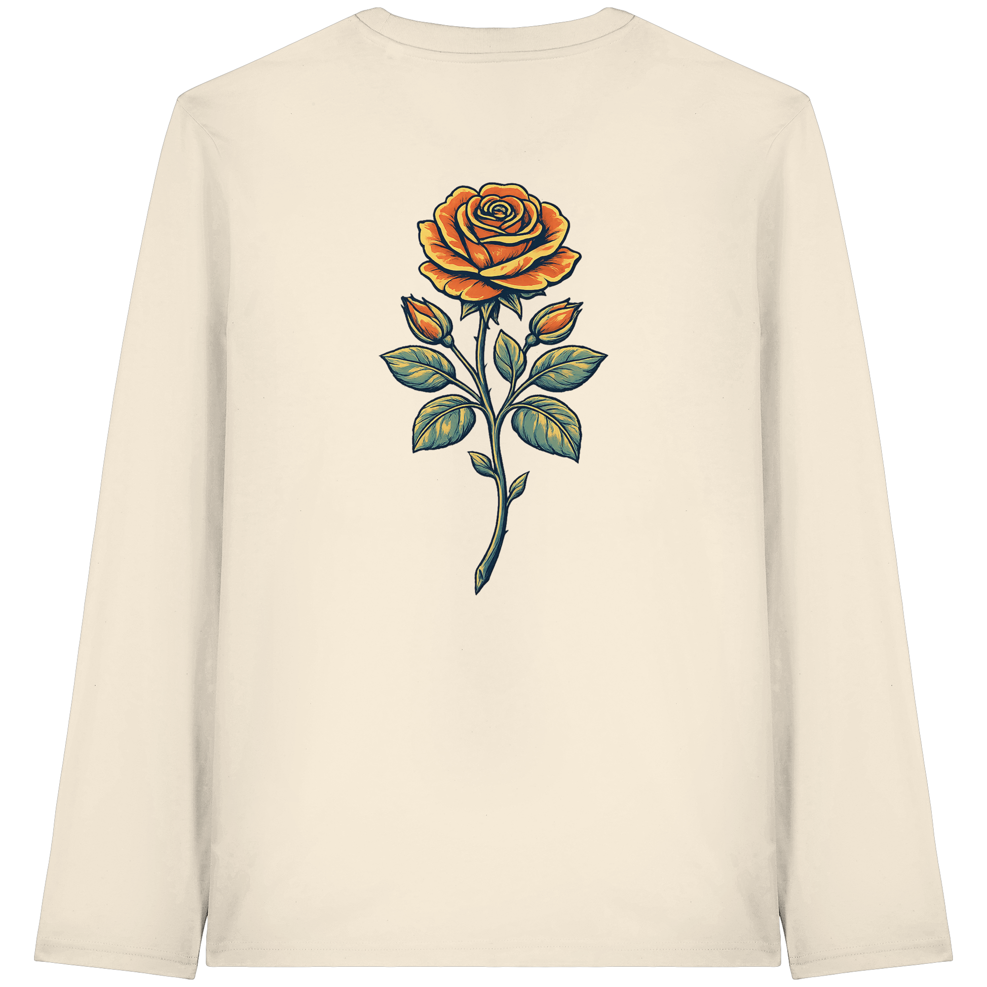 Shirtlin Rose - Organic Longsleeve T-Shirt