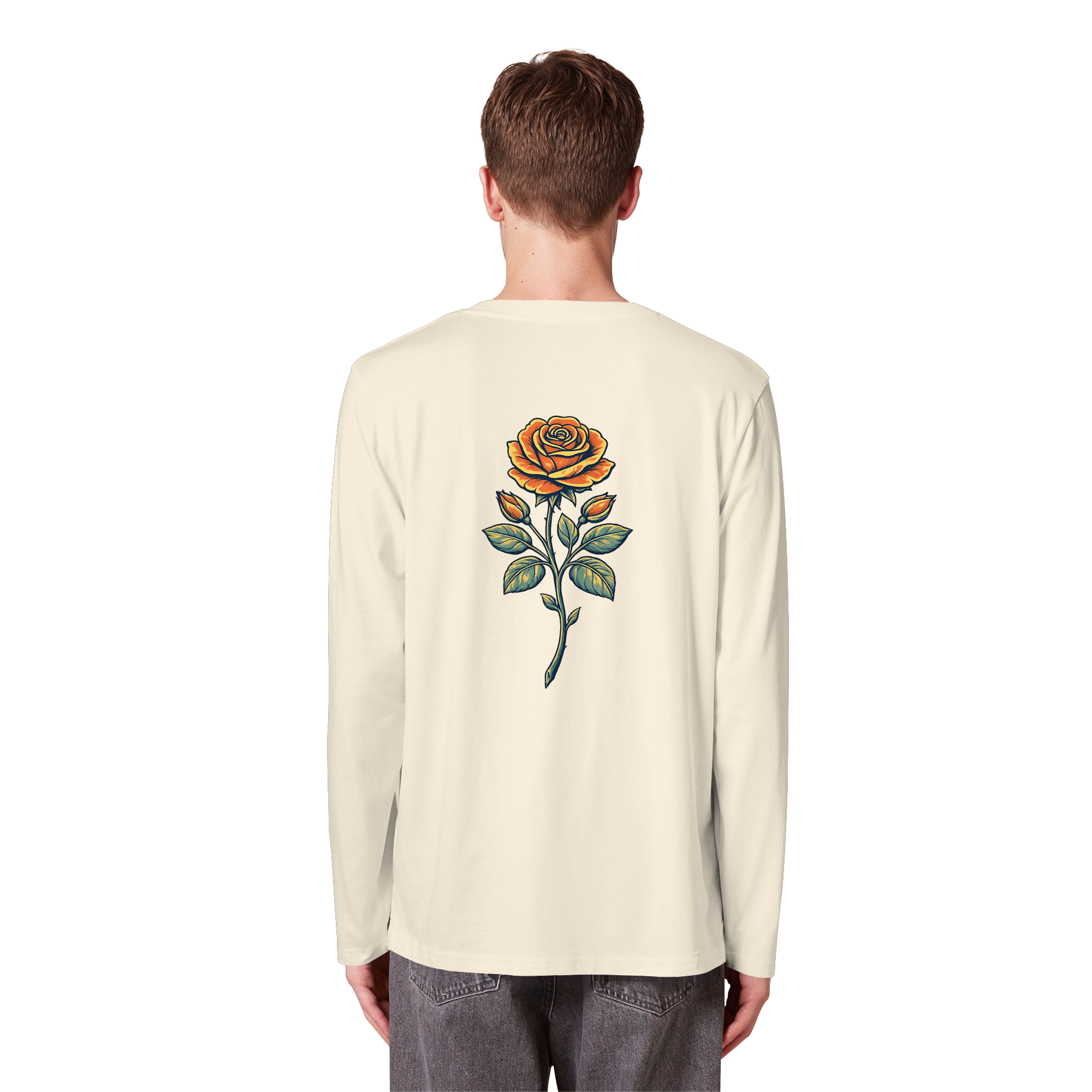 Shirtlin Rose - Organic Longsleeve T-Shirt