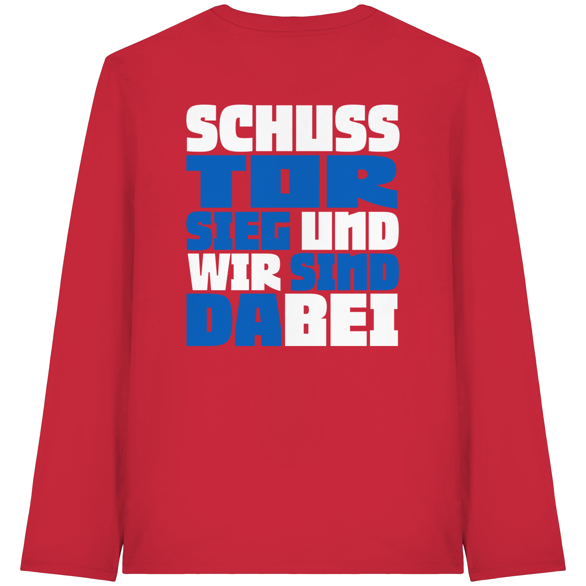Schuss Tor Sieg - Organic Longsleeve T-Shirt