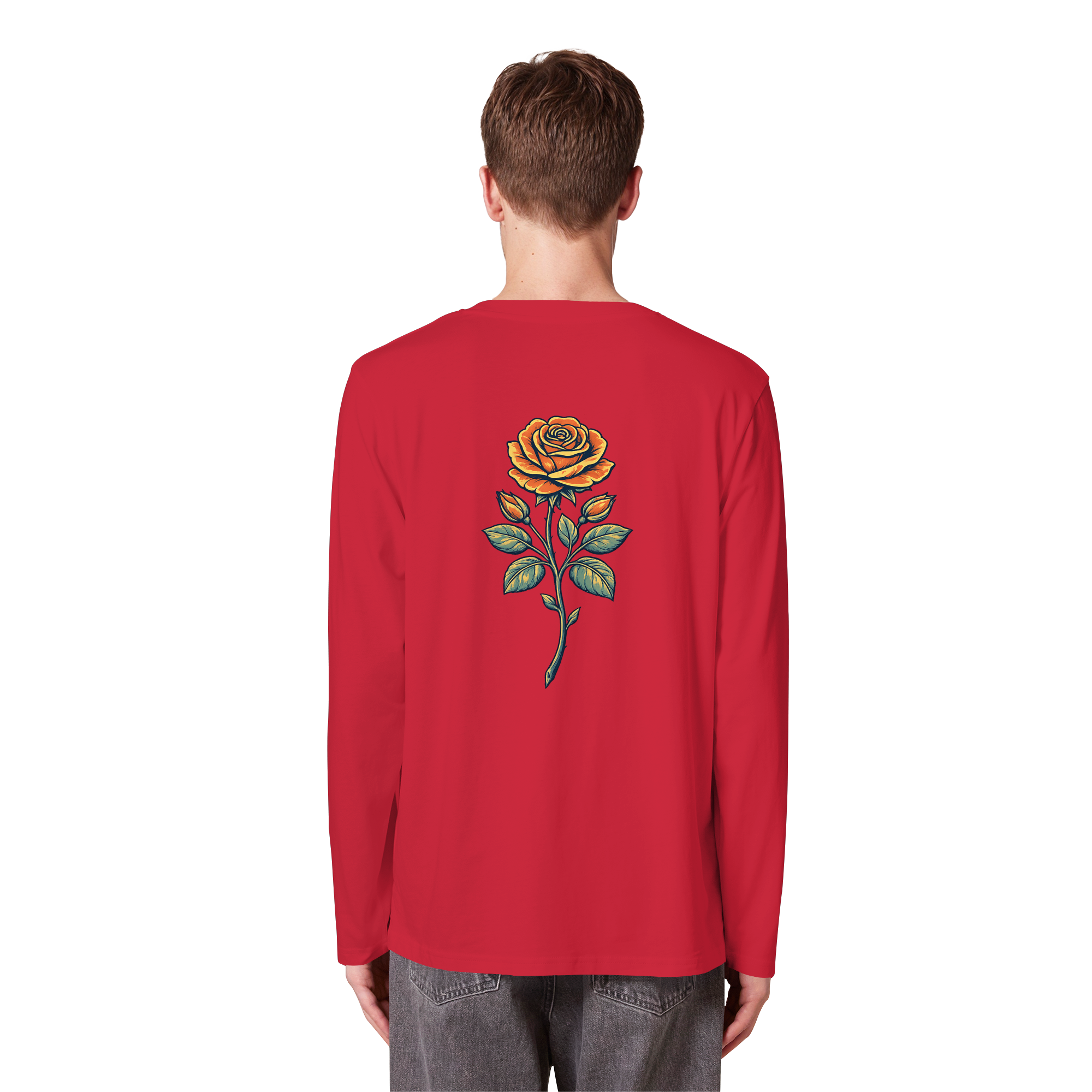 Shirtlin Rose - Organic Longsleeve T-Shirt