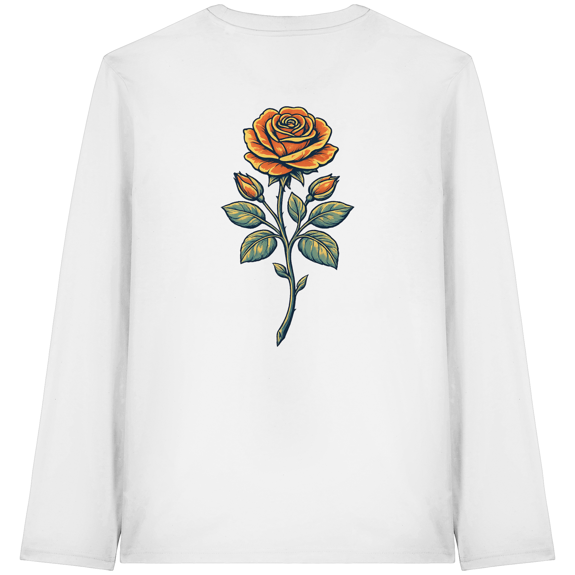 Shirtlin Rose - Organic Longsleeve T-Shirt