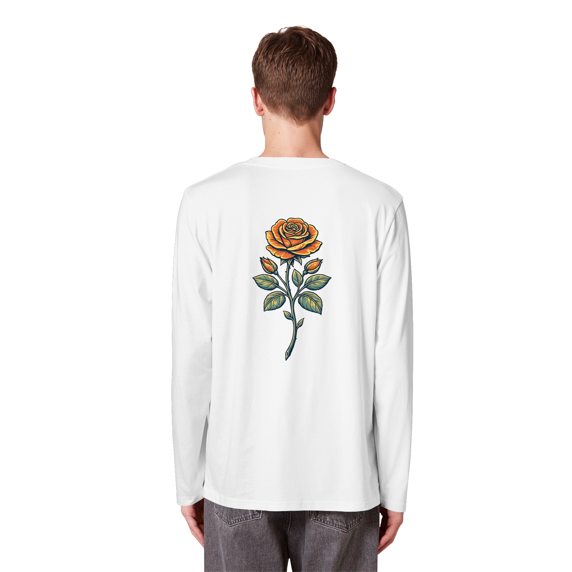 Shirtlin Rose - Organic Longsleeve T-Shirt