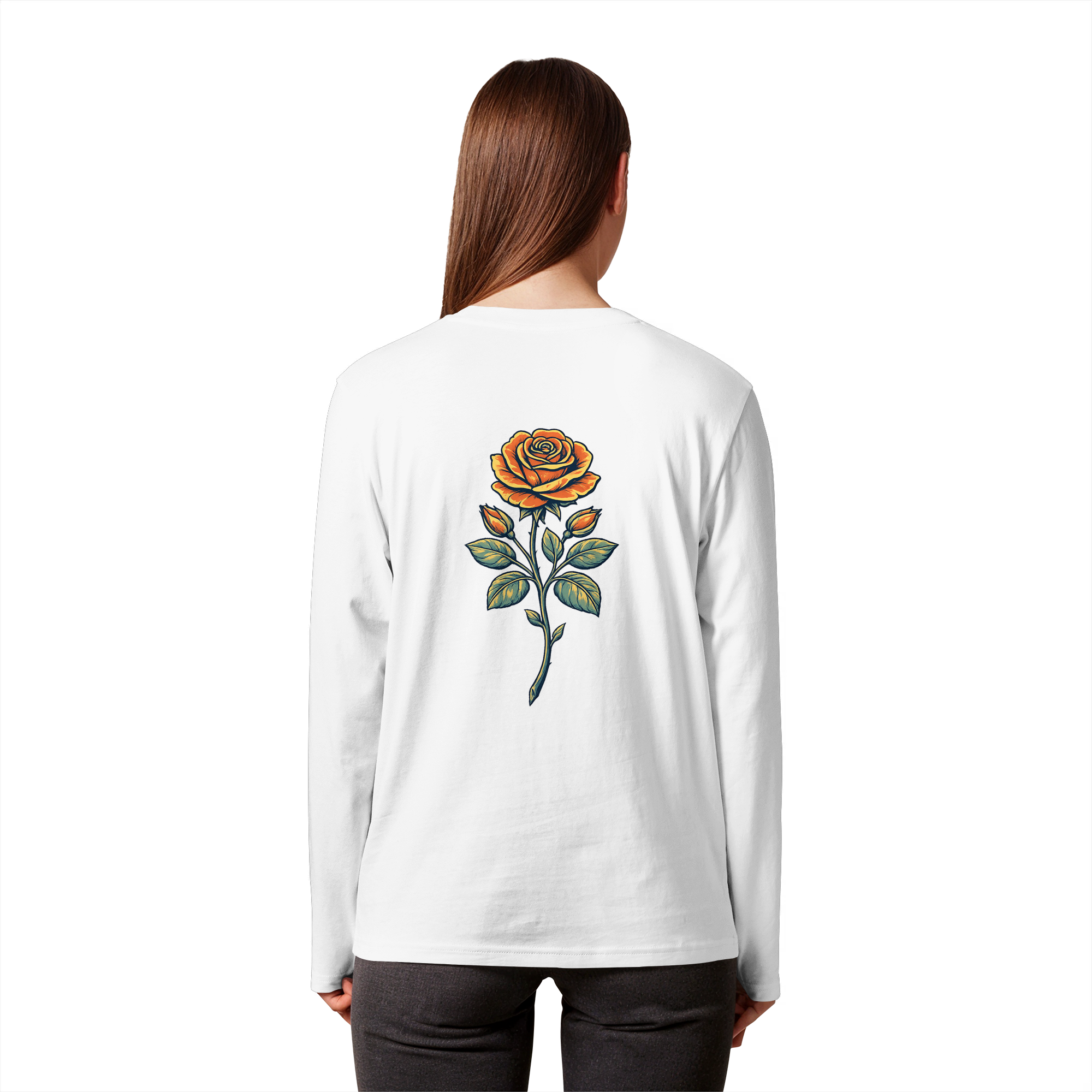 Shirtlin Rose - Organic Longsleeve T-Shirt