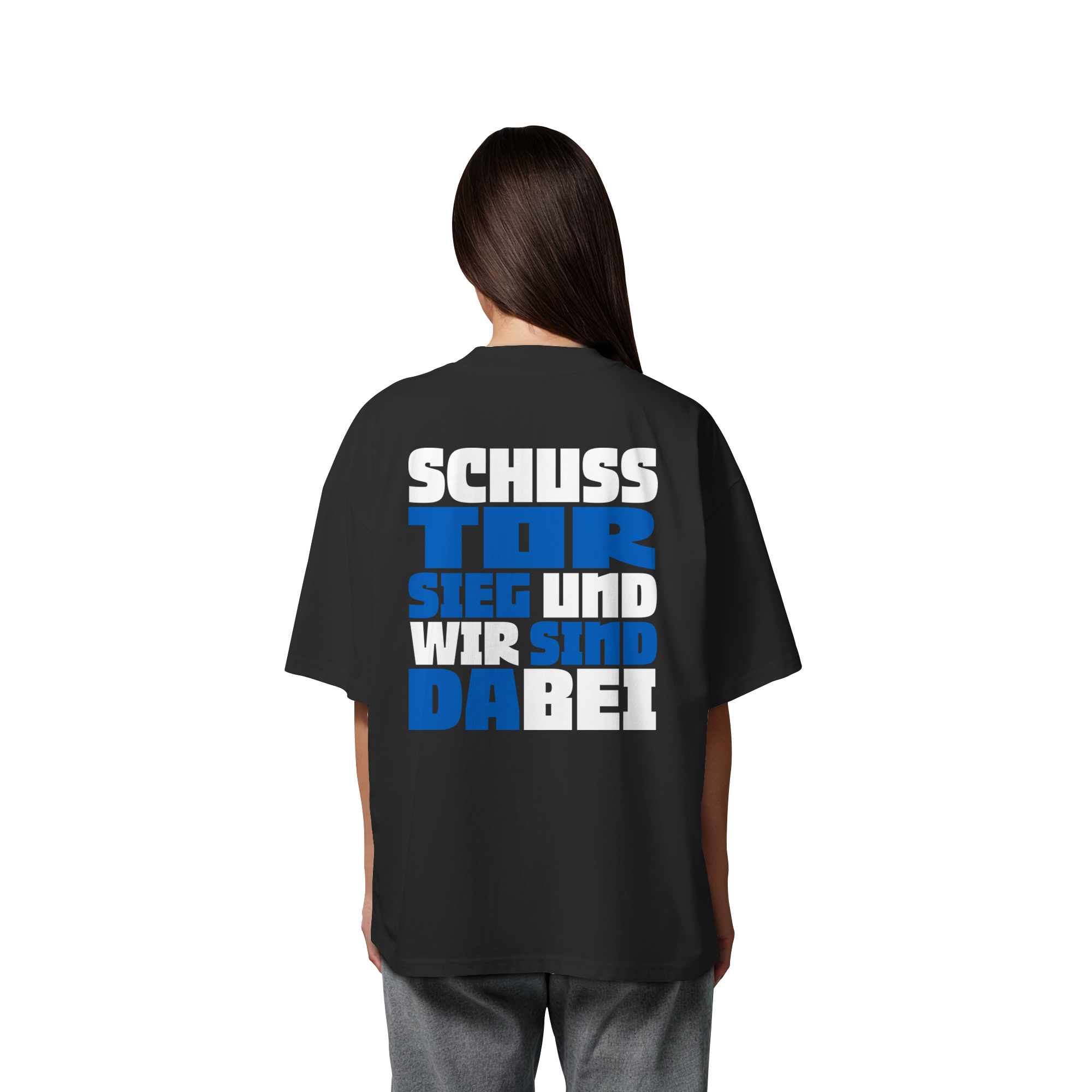 Schuss Tor Sieg - Organic Oversize Shirt