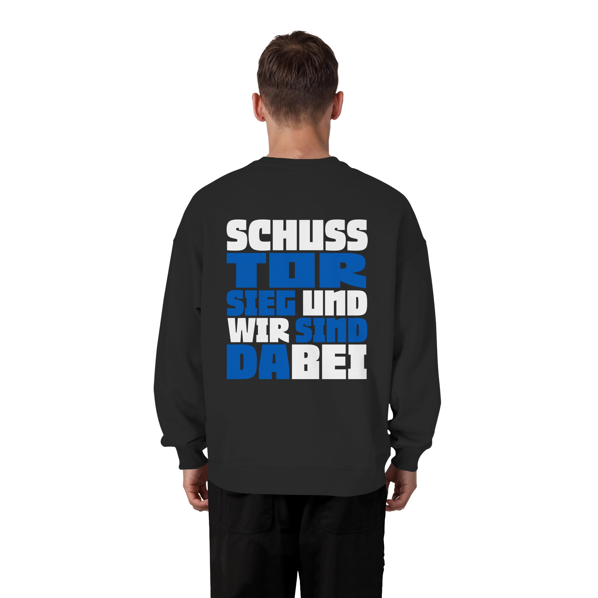 Schuss Tor Sieg - Organic Oversize Sweatshirt