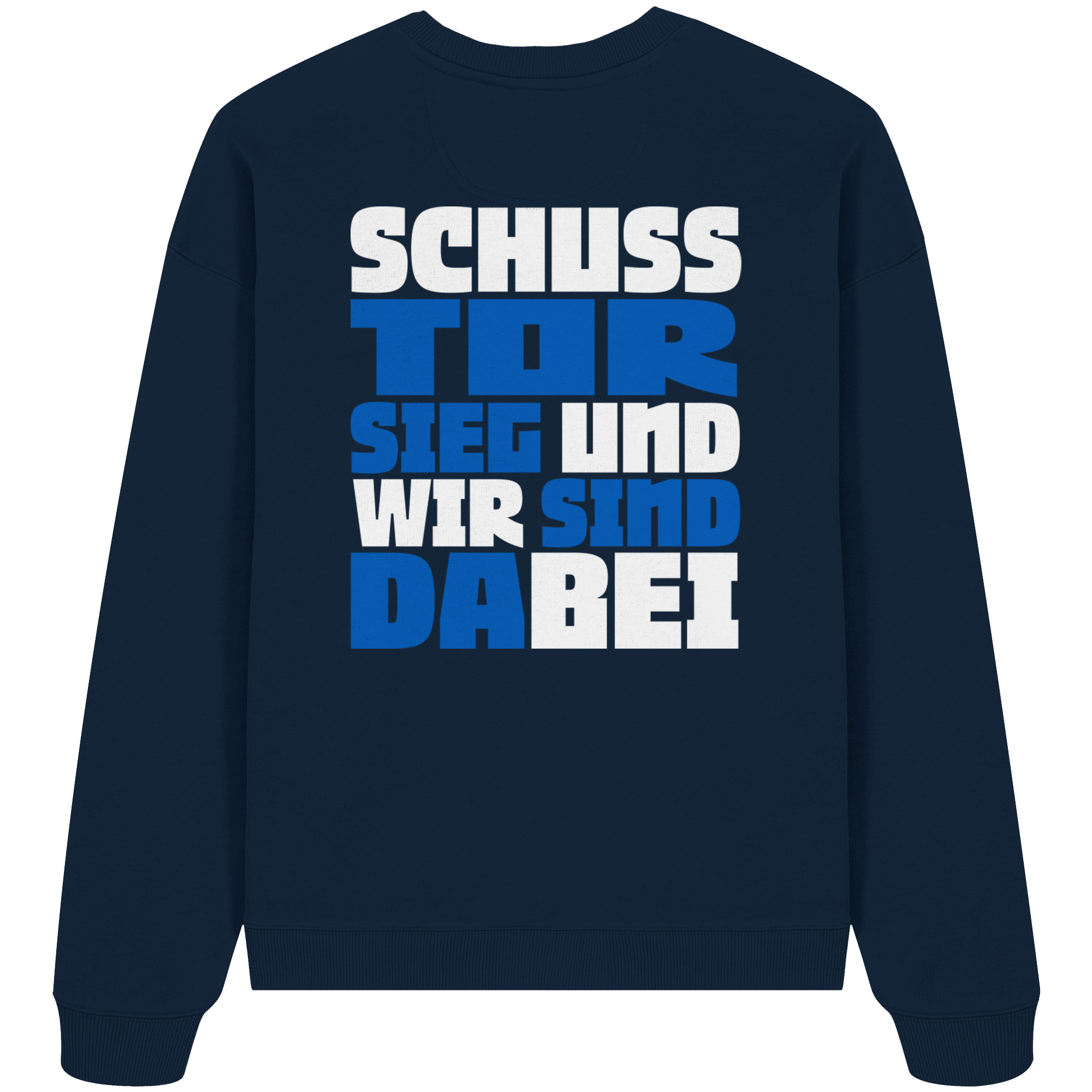 Schuss Tor Sieg - Organic Oversize Sweatshirt