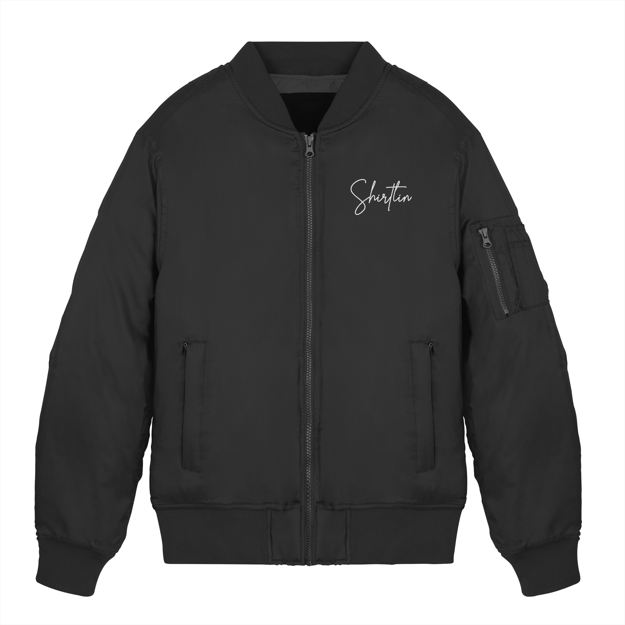 Shirtlin Weiß - Bomber Jacket