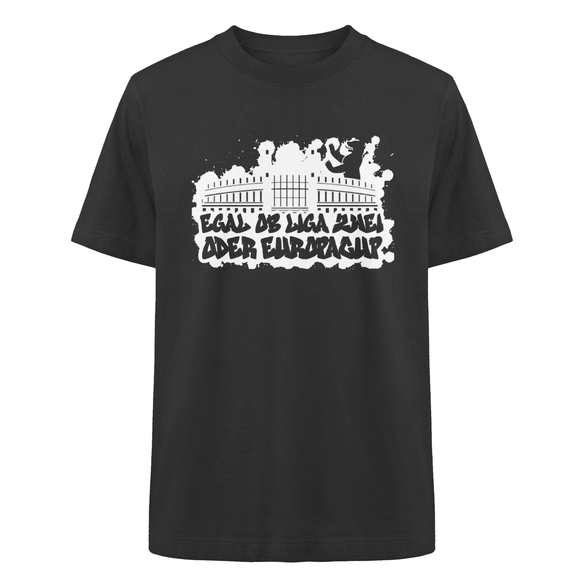 Egal ob Liga Zwei - Heavy Oversized Organic Shirt