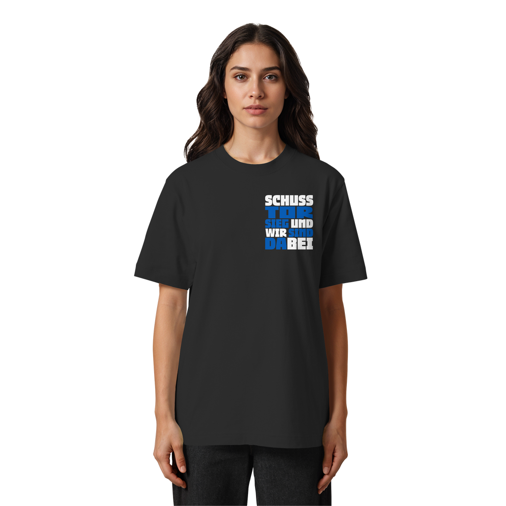 Schuss Tor Sieg - Heavy Oversized Organic Shirt