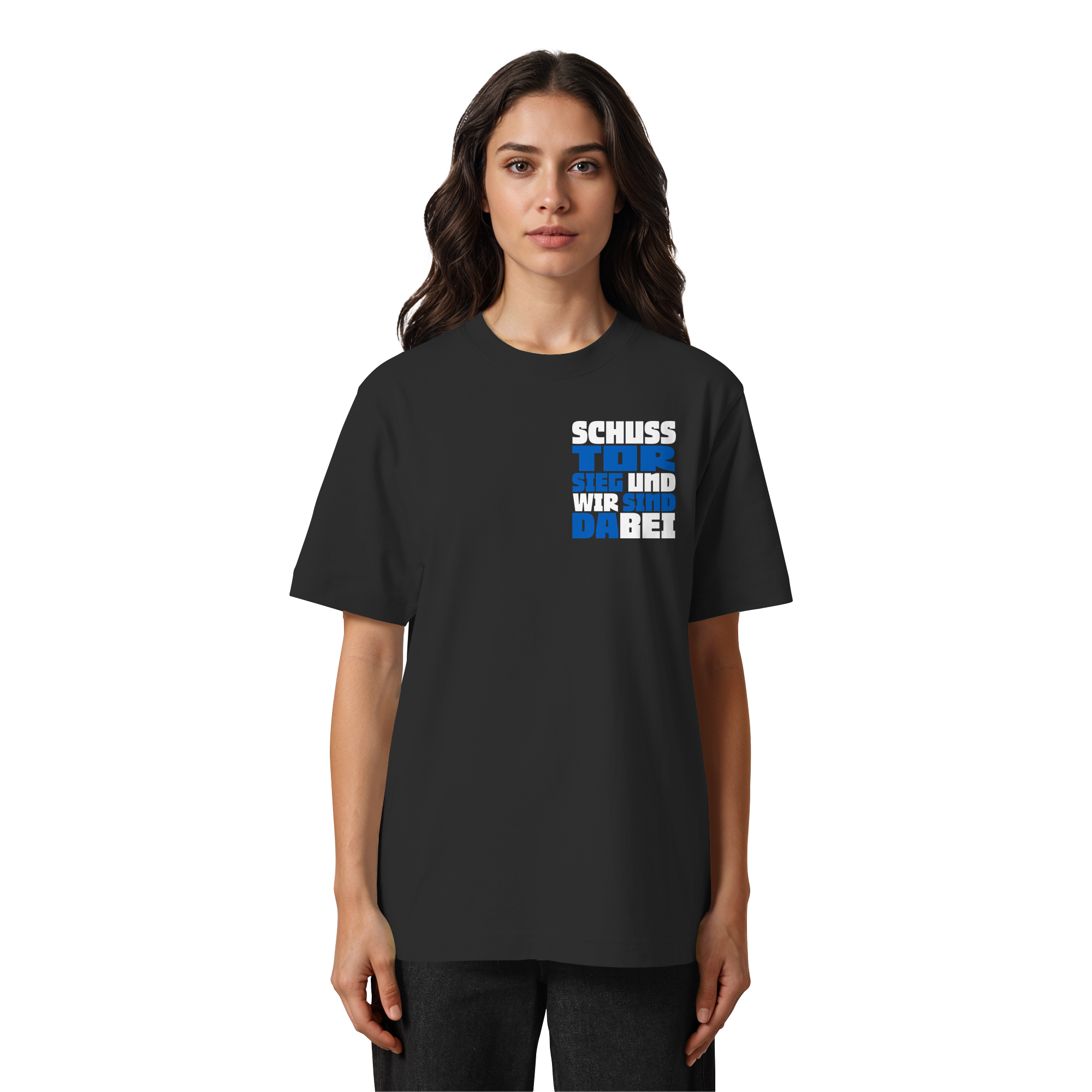 Schuss Tor Sieg - Heavy Oversized Organic Shirt