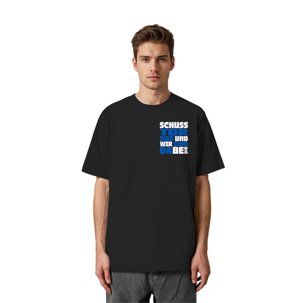 Schuss Tor Sieg - Heavy Oversized Organic Shirt