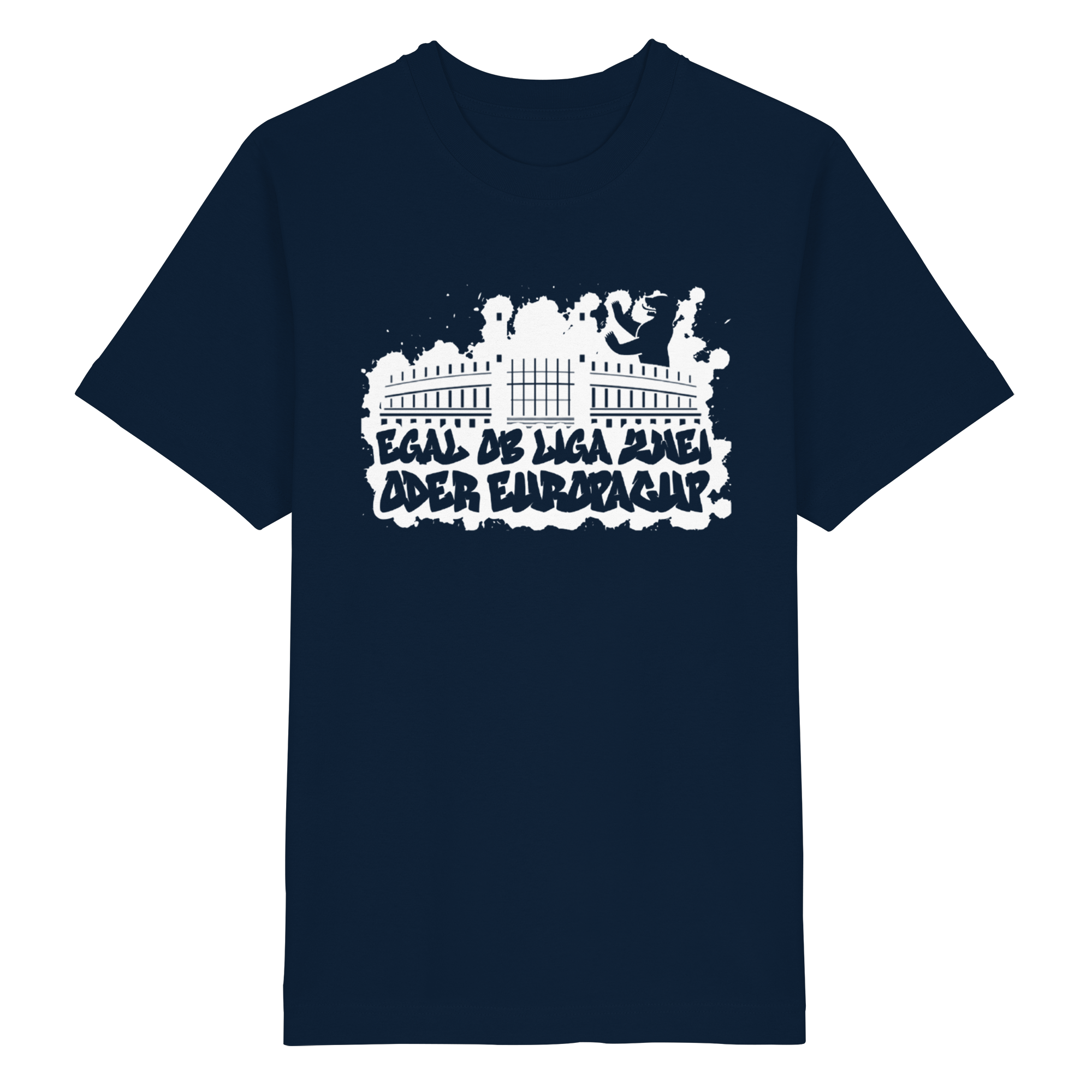 Egal ob Liga Zwei - Heavy Oversized Organic Shirt