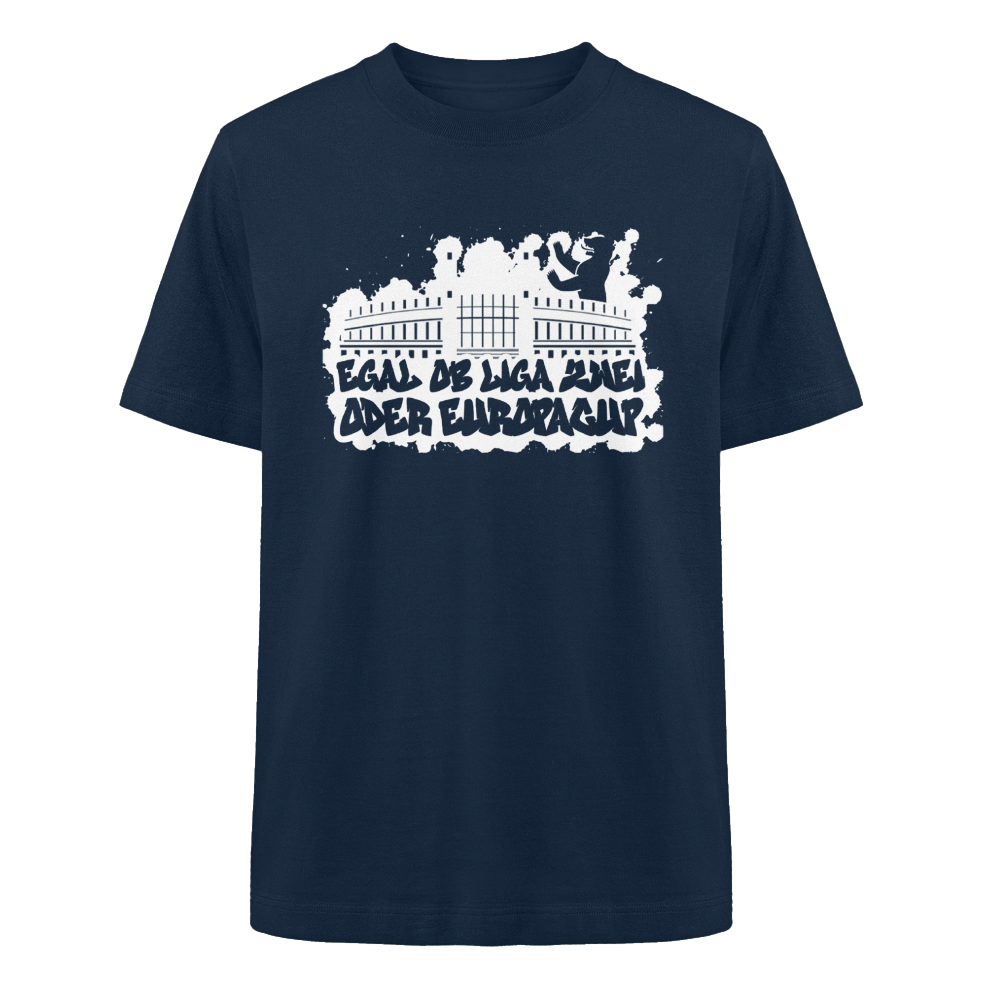 Egal ob Liga Zwei - Heavy Oversized Organic Shirt