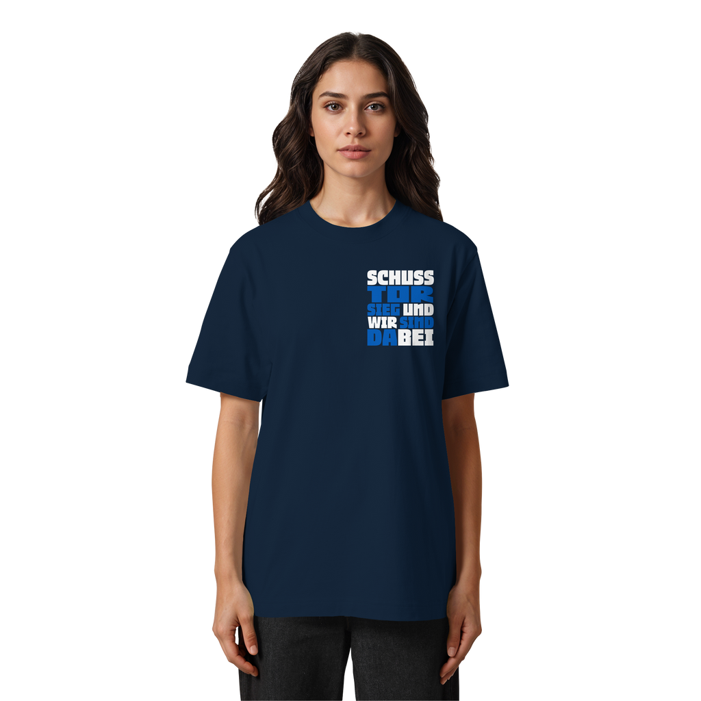 Schuss Tor Sieg - Heavy Oversized Organic Shirt