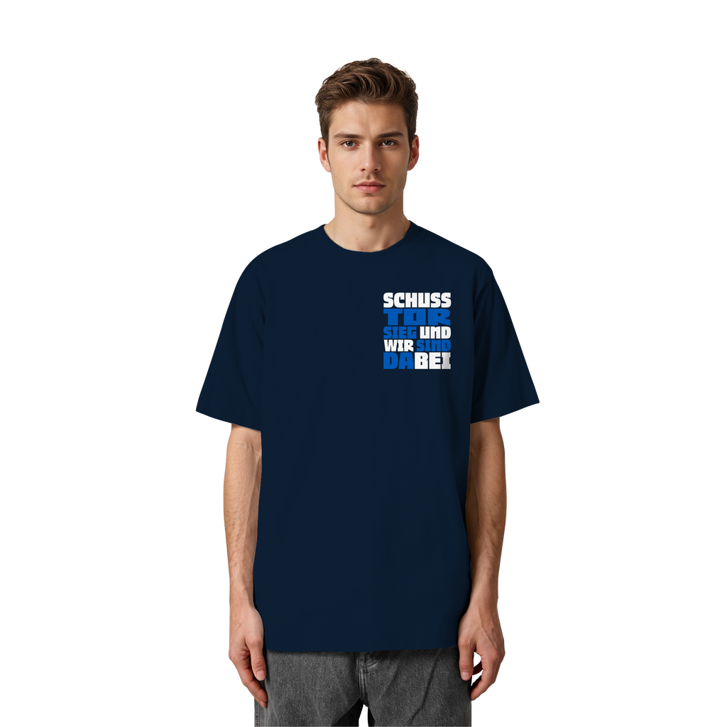 Schuss Tor Sieg - Heavy Oversized Organic Shirt