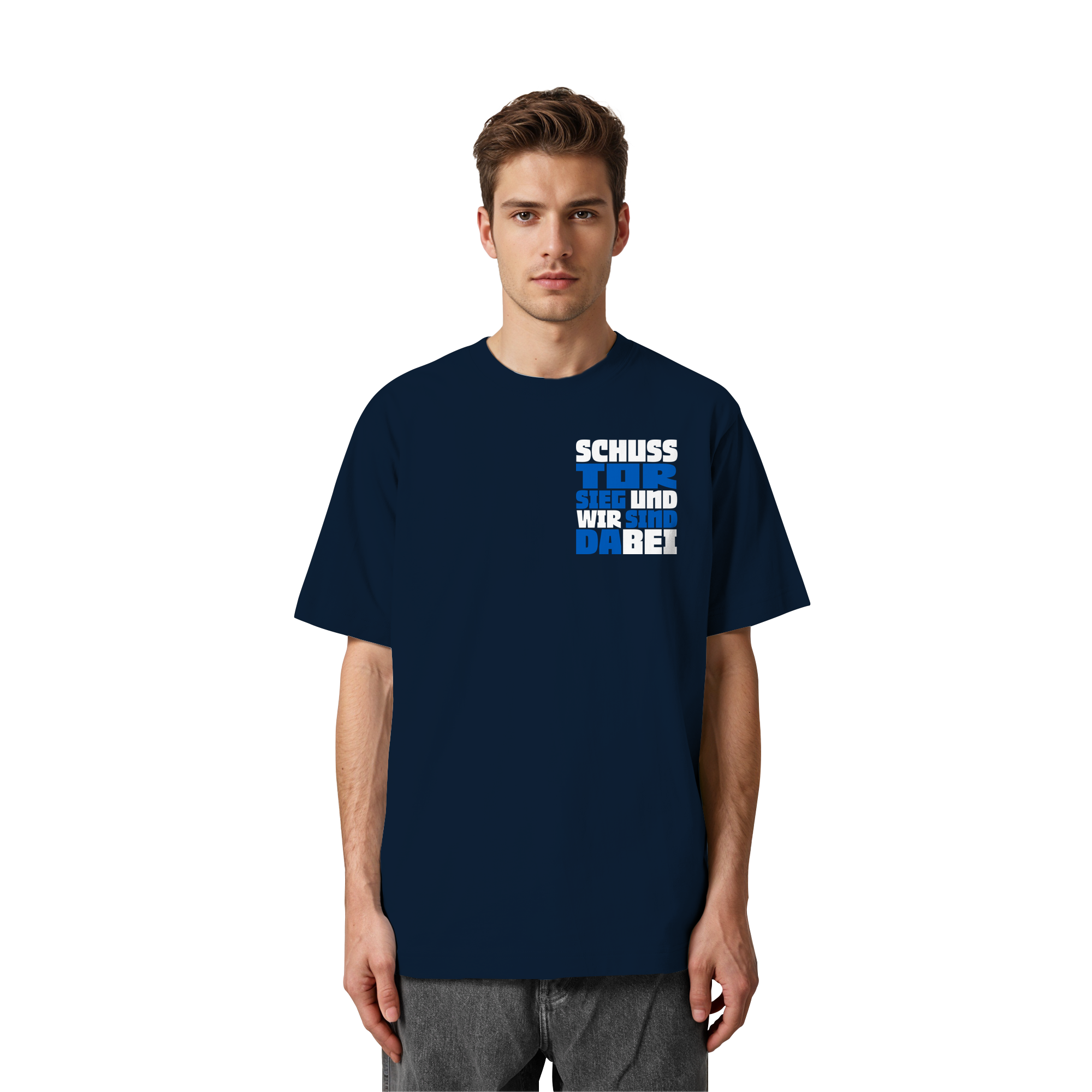 Schuss Tor Sieg - Heavy Oversized Organic Shirt