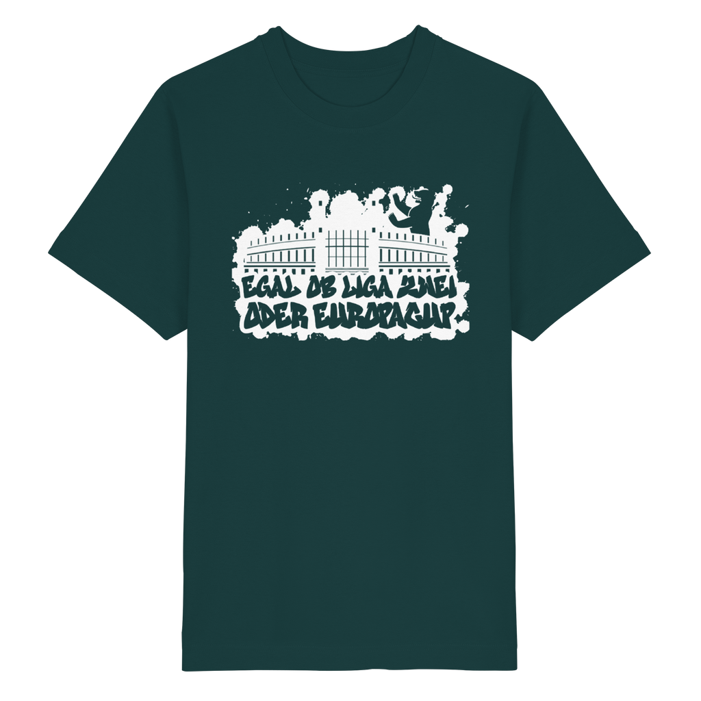 Egal ob Liga Zwei - Heavy Oversized Organic Shirt