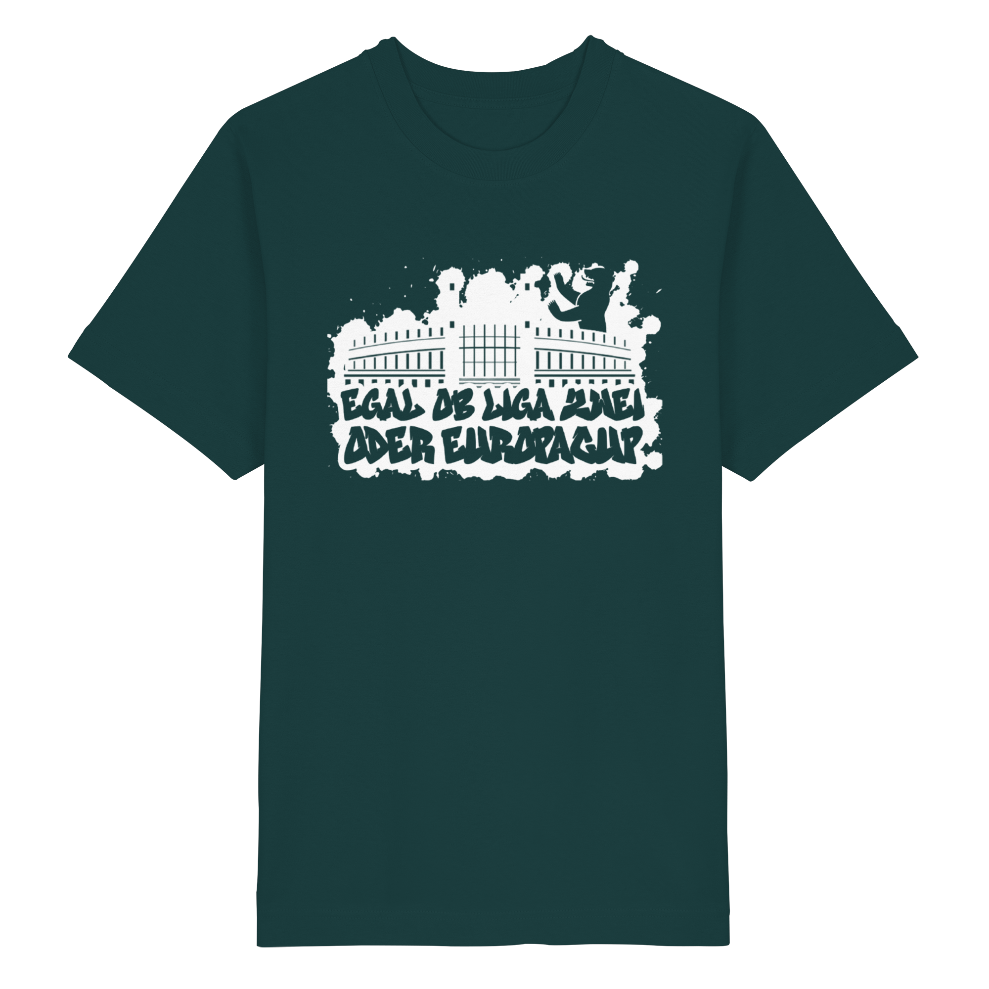 Egal ob Liga Zwei - Heavy Oversized Organic Shirt