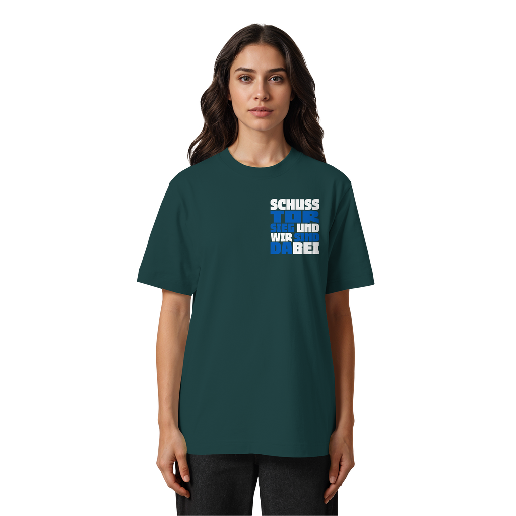 Schuss Tor Sieg - Heavy Oversized Organic Shirt