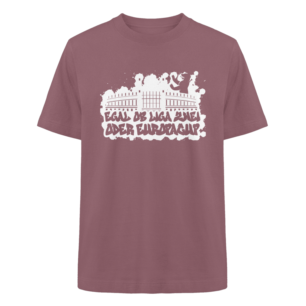 Egal ob Liga Zwei - Heavy Oversized Organic Shirt