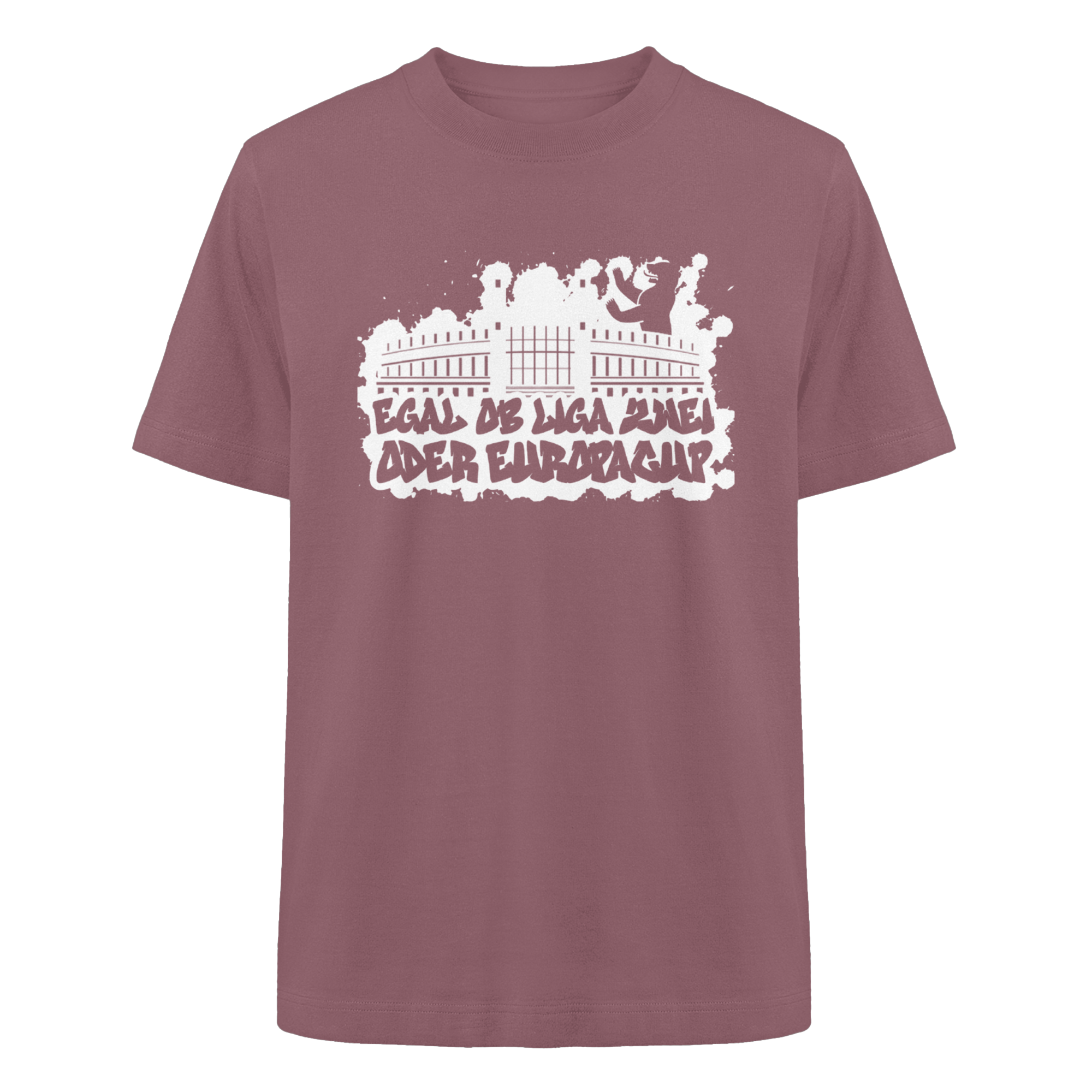 Egal ob Liga Zwei - Heavy Oversized Organic Shirt