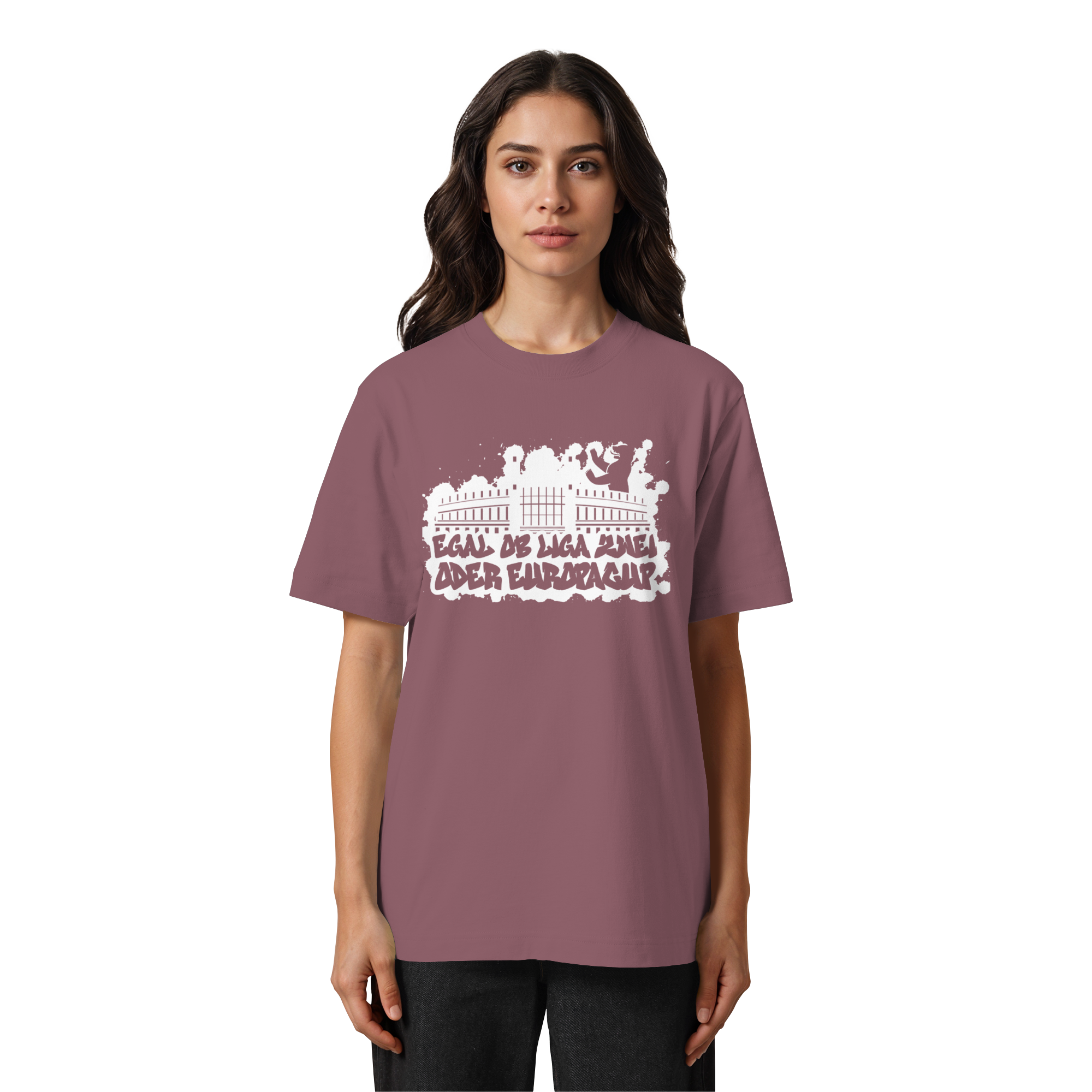 Egal ob Liga Zwei - Heavy Oversized Organic Shirt