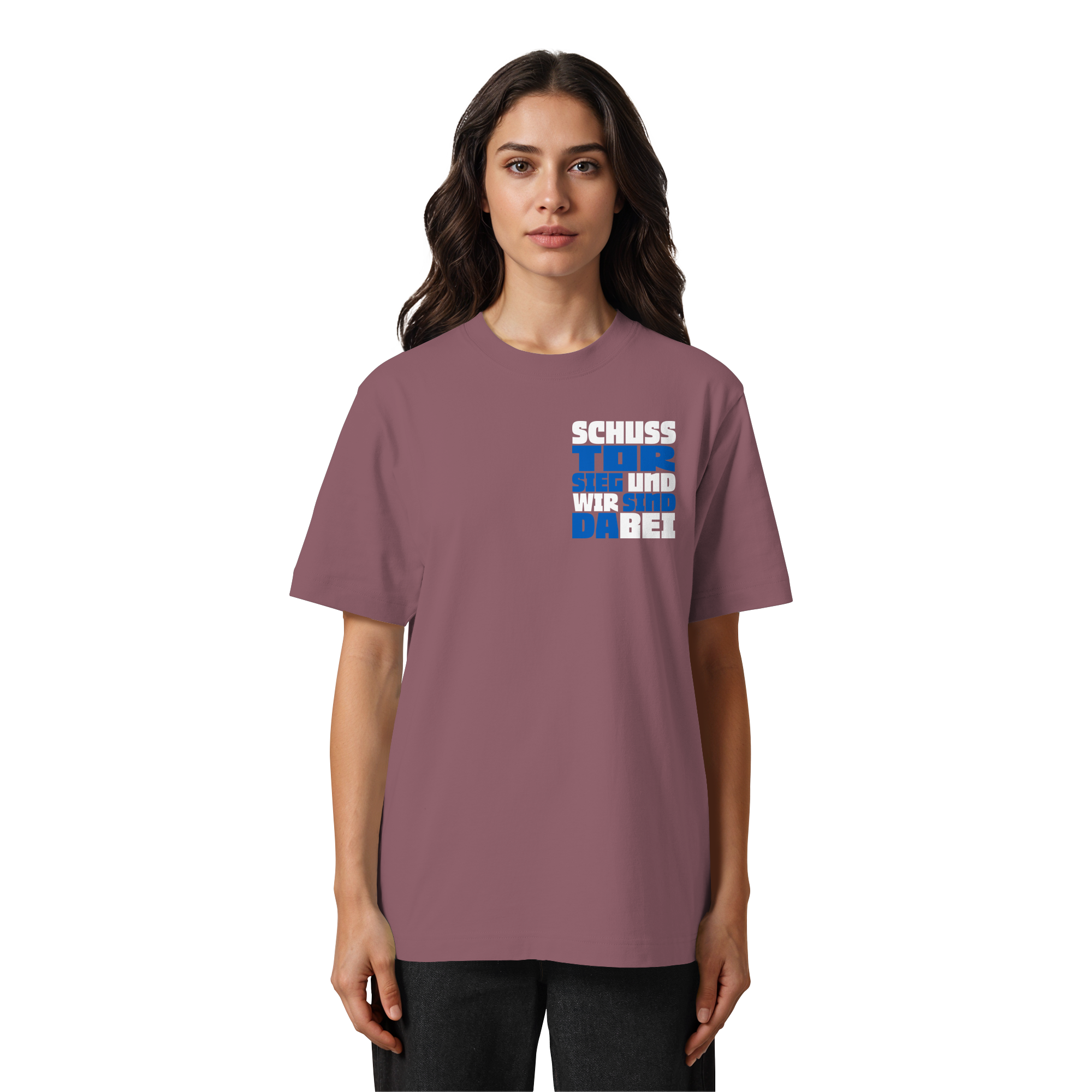 Schuss Tor Sieg - Heavy Oversized Organic Shirt