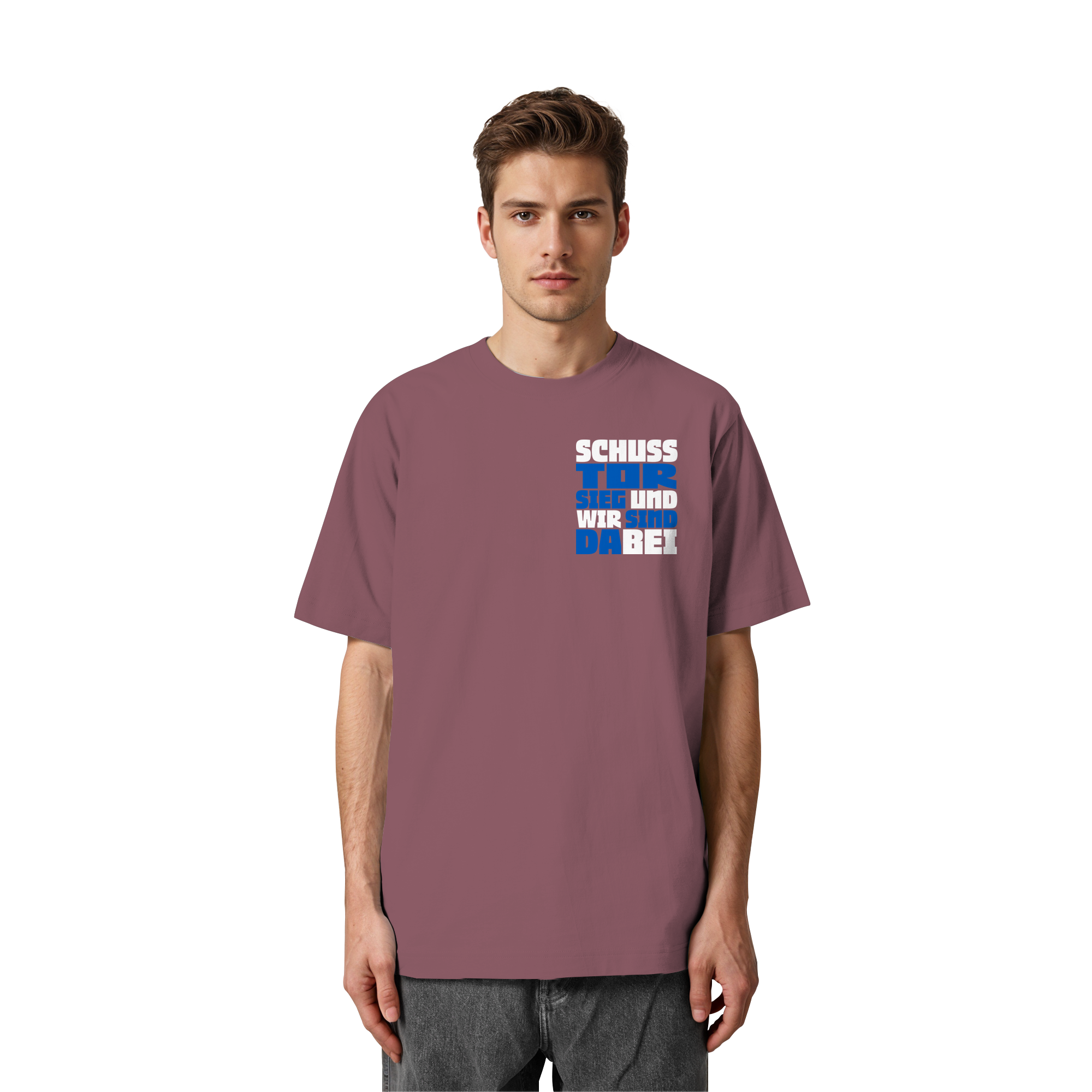 Schuss Tor Sieg - Heavy Oversized Organic Shirt