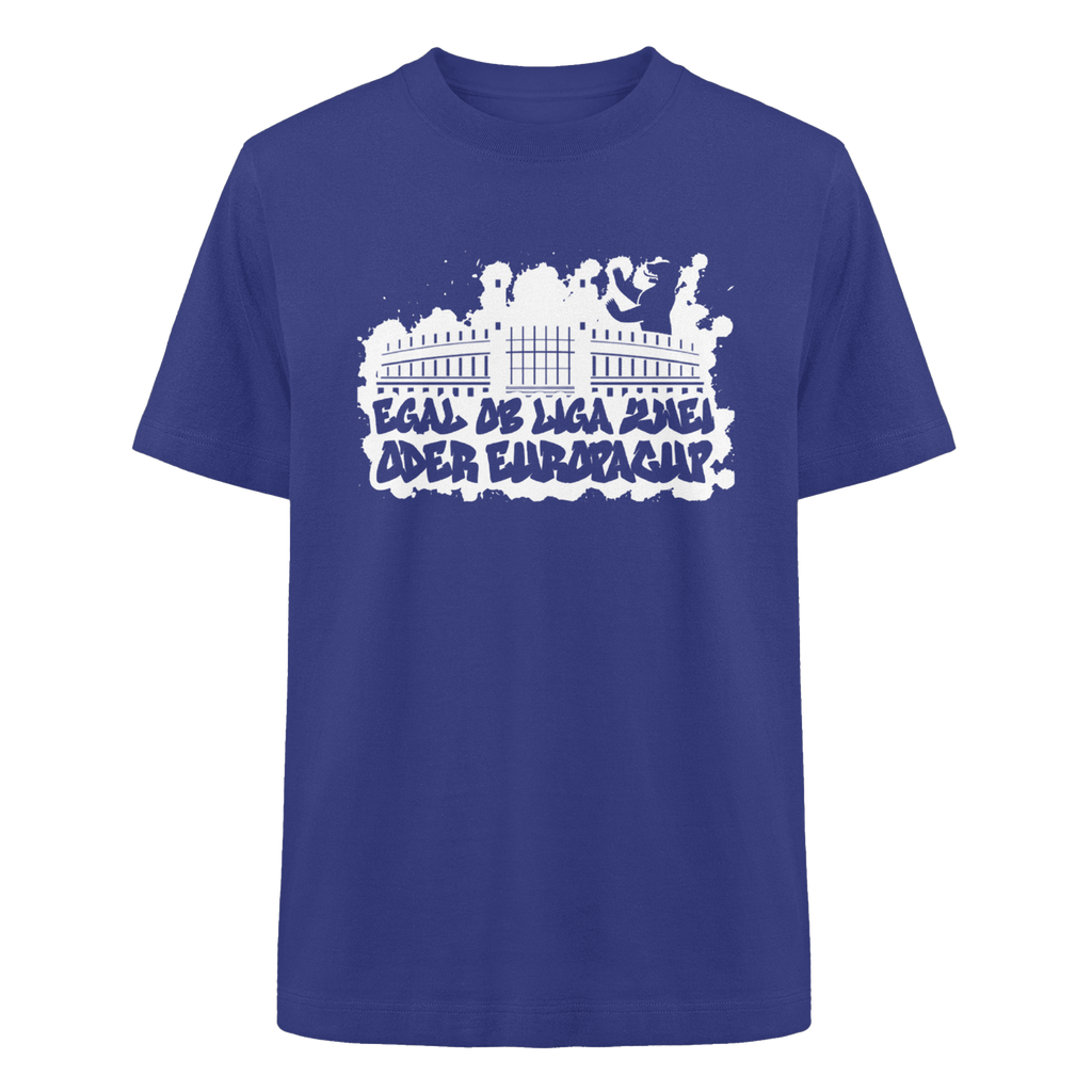 Egal ob Liga Zwei - Heavy Oversized Organic Shirt