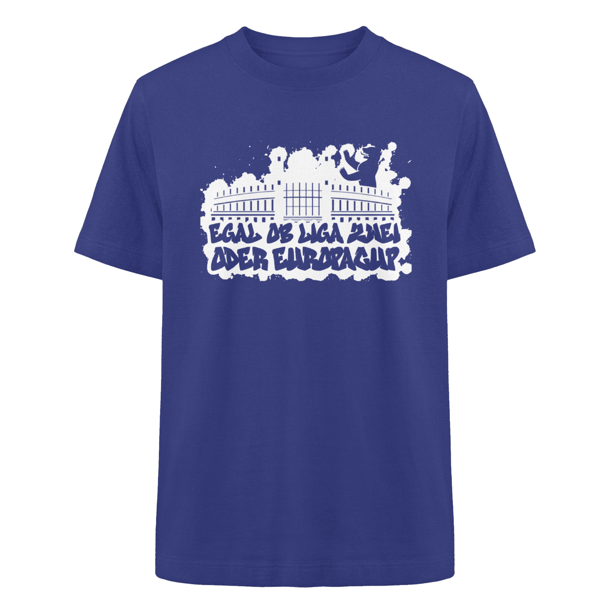 Egal ob Liga Zwei - Heavy Oversized Organic Shirt