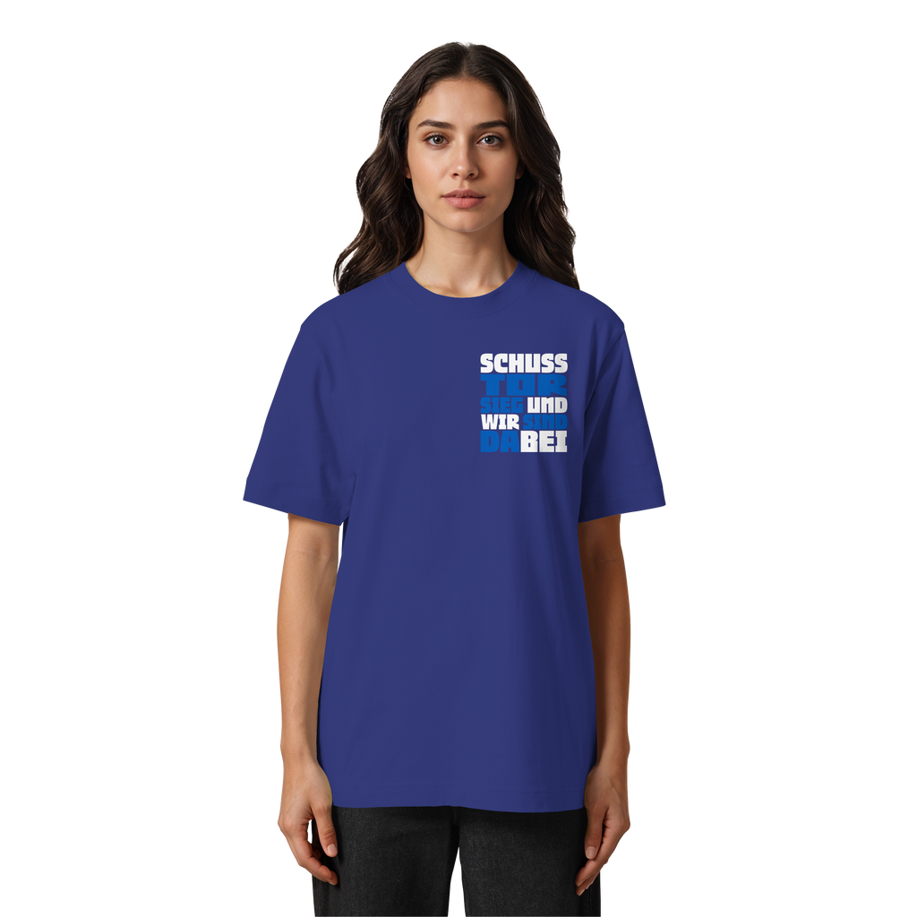 Schuss Tor Sieg - Heavy Oversized Organic Shirt
